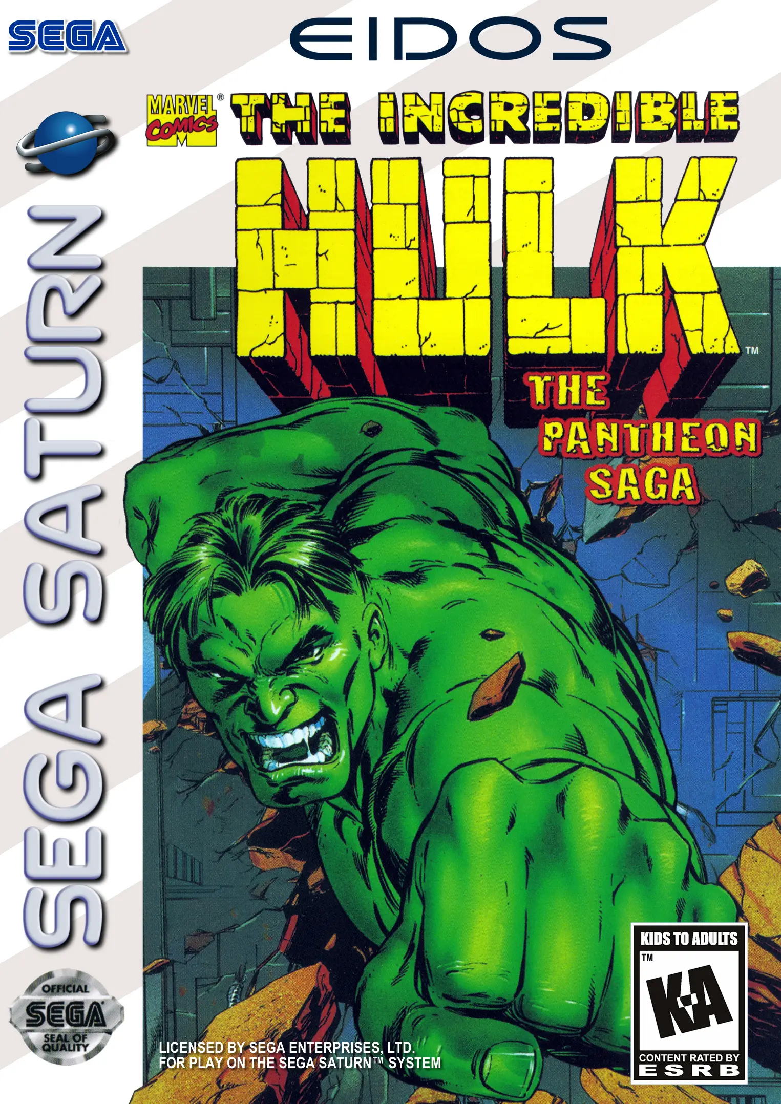 Capa de Incredible Hulk: The Pantheon Saga