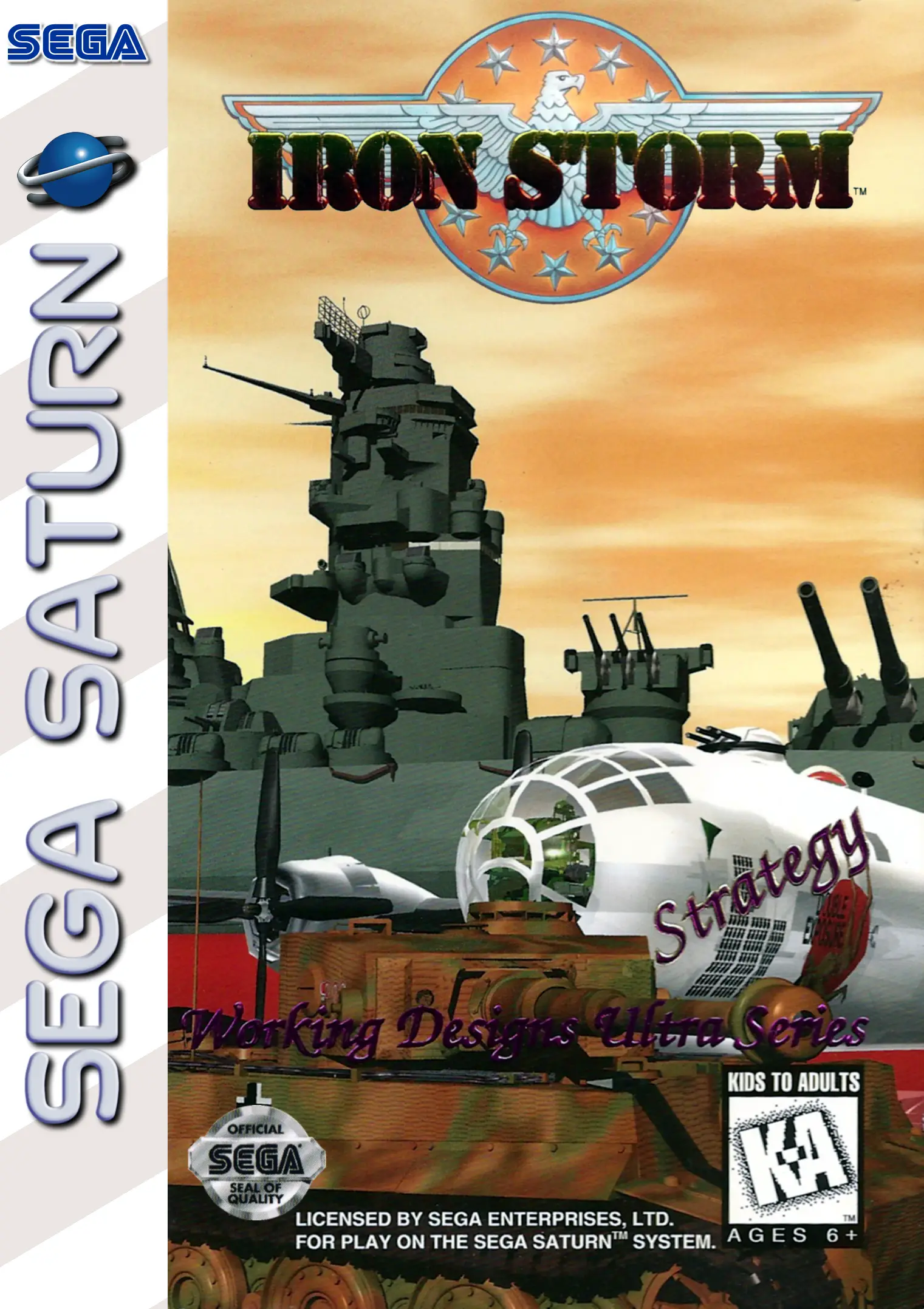Capa de Iron Storm