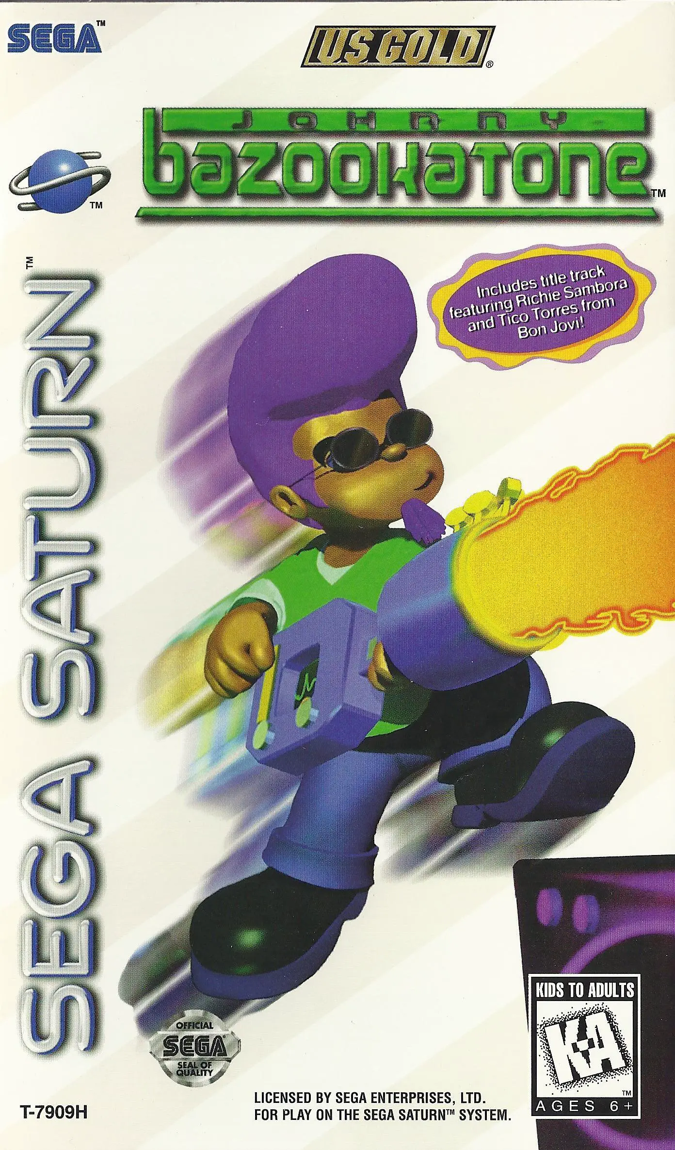 Capa de Johnny Bazookatone