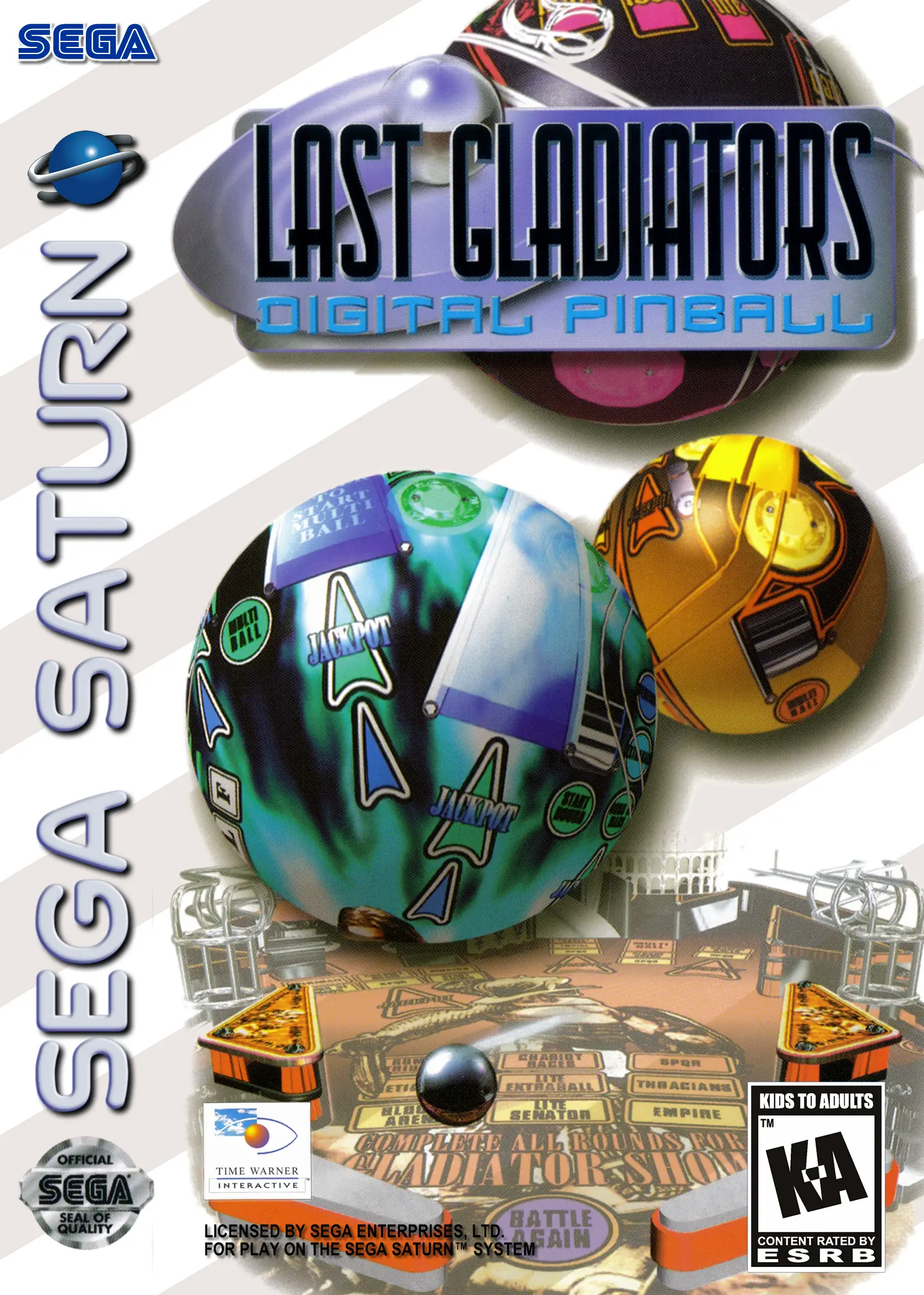 Capa de Last Gladiators Digital Pinball