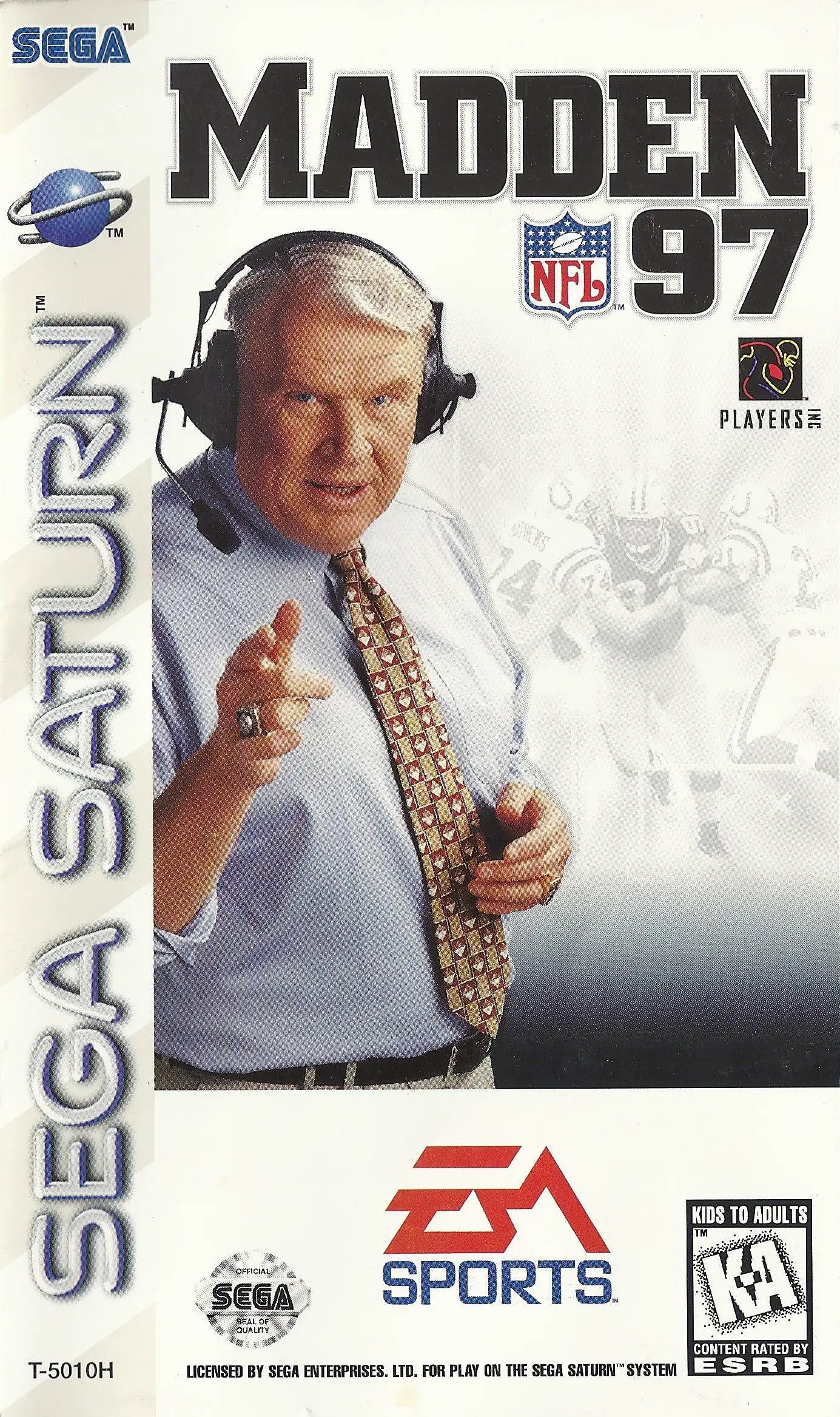 Capa de Madden NFL 97