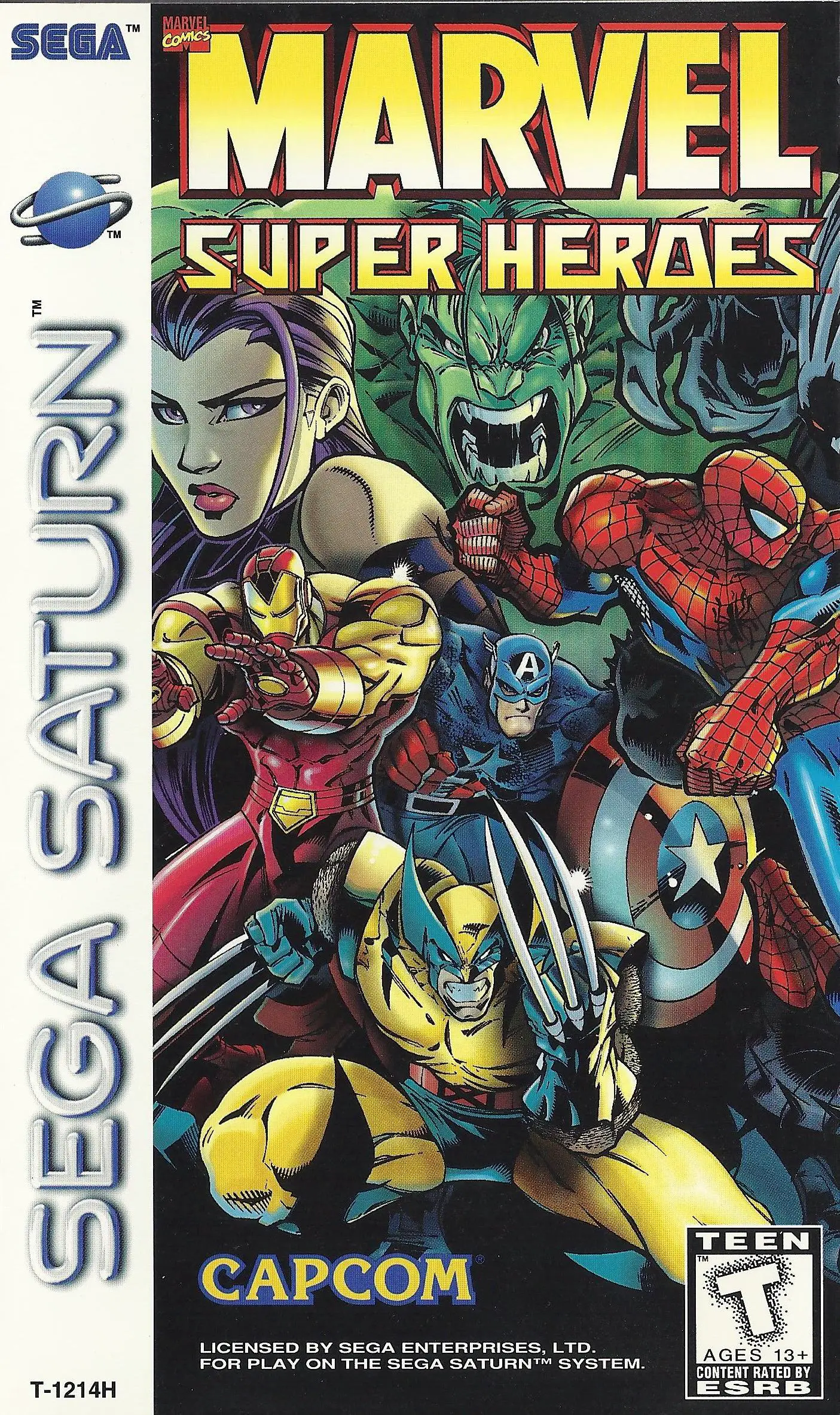 Capa de Marvel Super Heroes