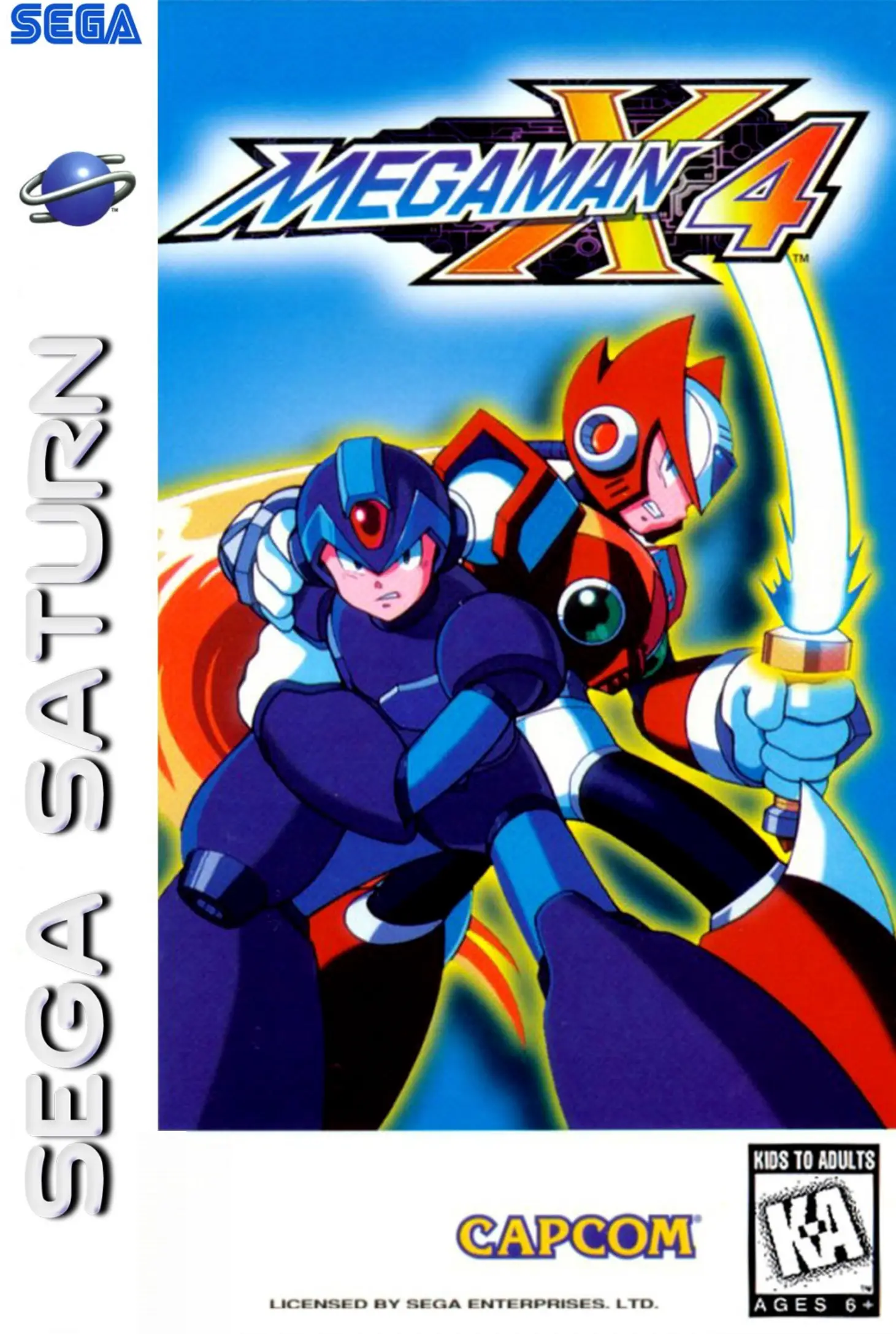 Capa de Mega Man X4