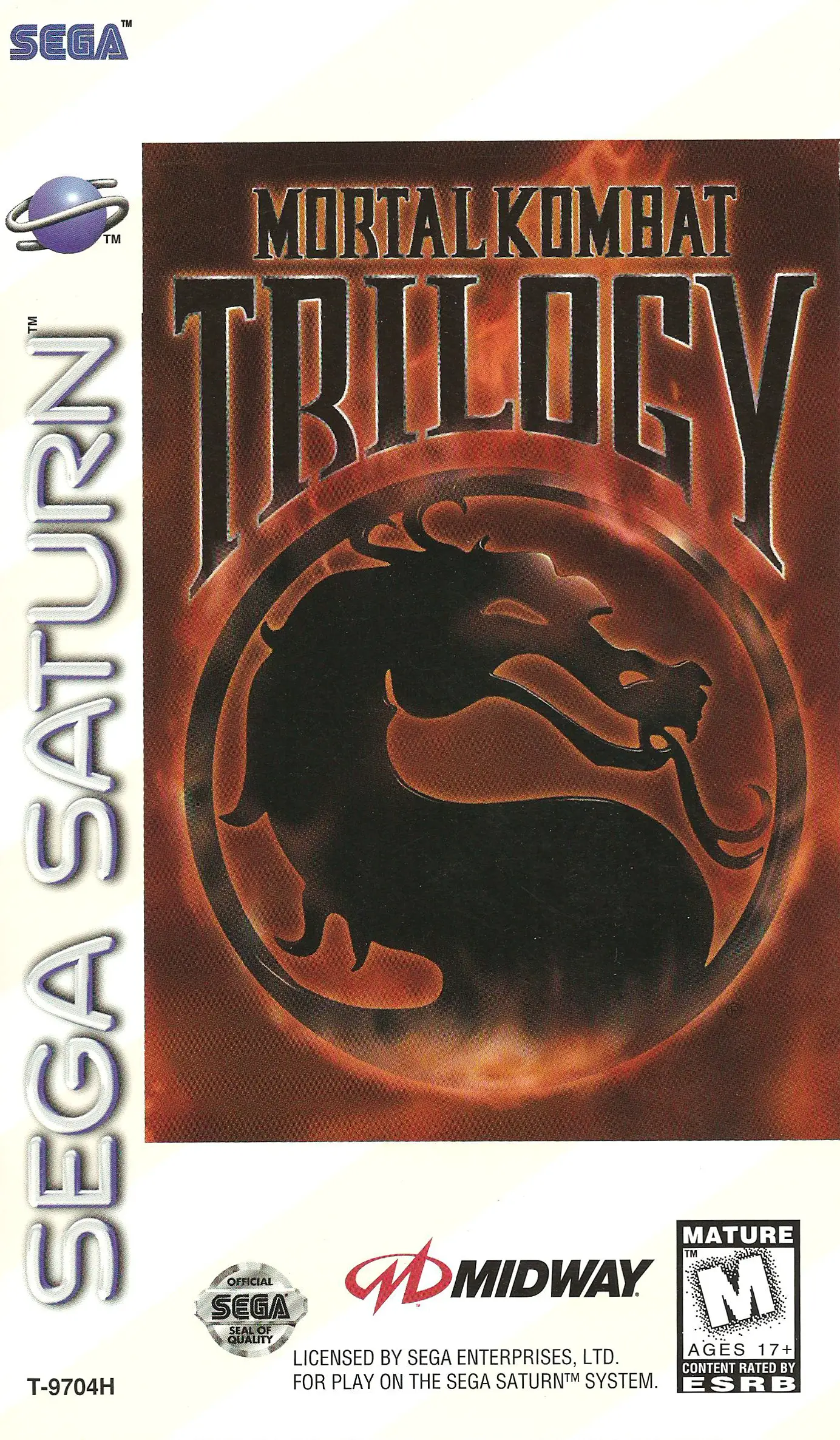 Capa de Mortal Kombat Trilogy