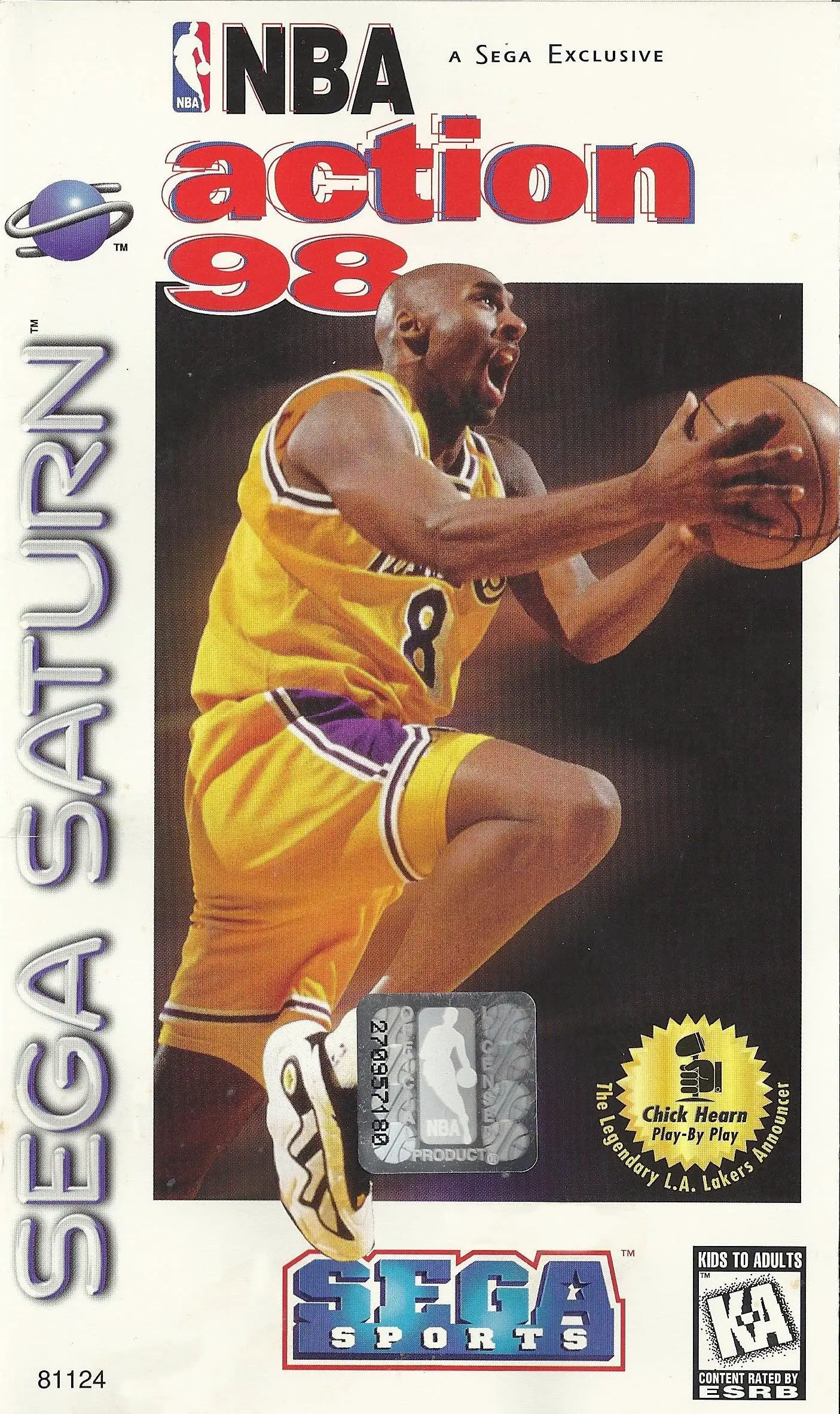 Capa de NBA Action 98