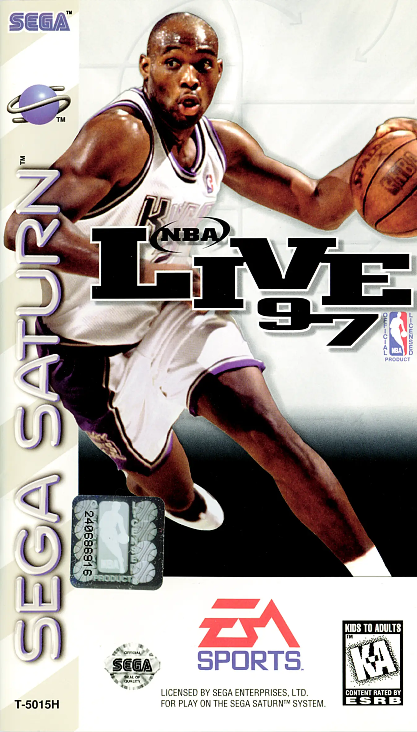 Capa de NBA Live 97