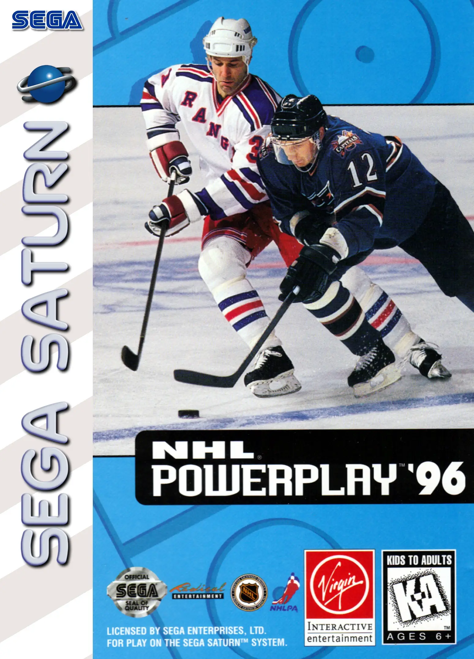 Capa de NHL Powerplay '96