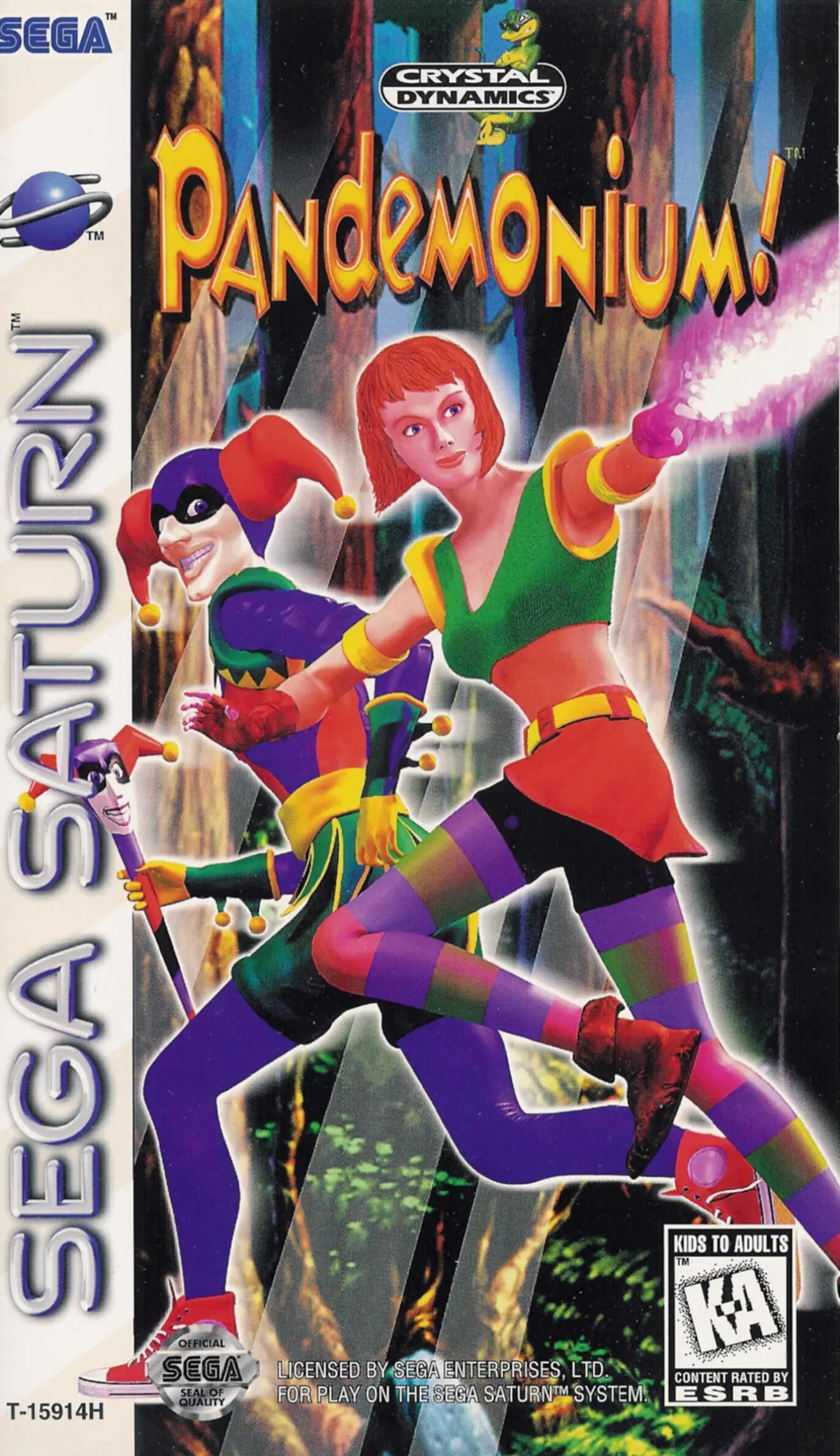 Capa de Pandemonium!