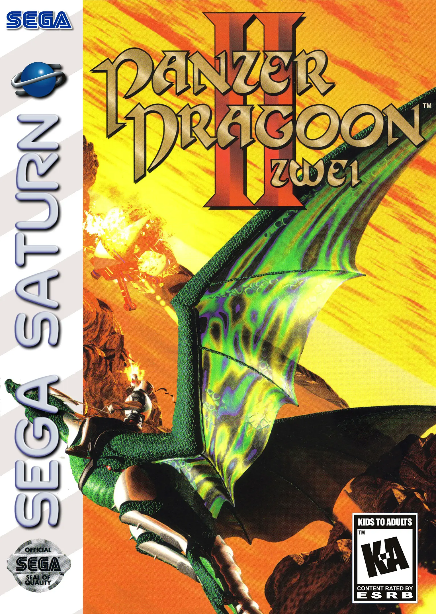 Capa de Panzer Dragoon II: Zwei