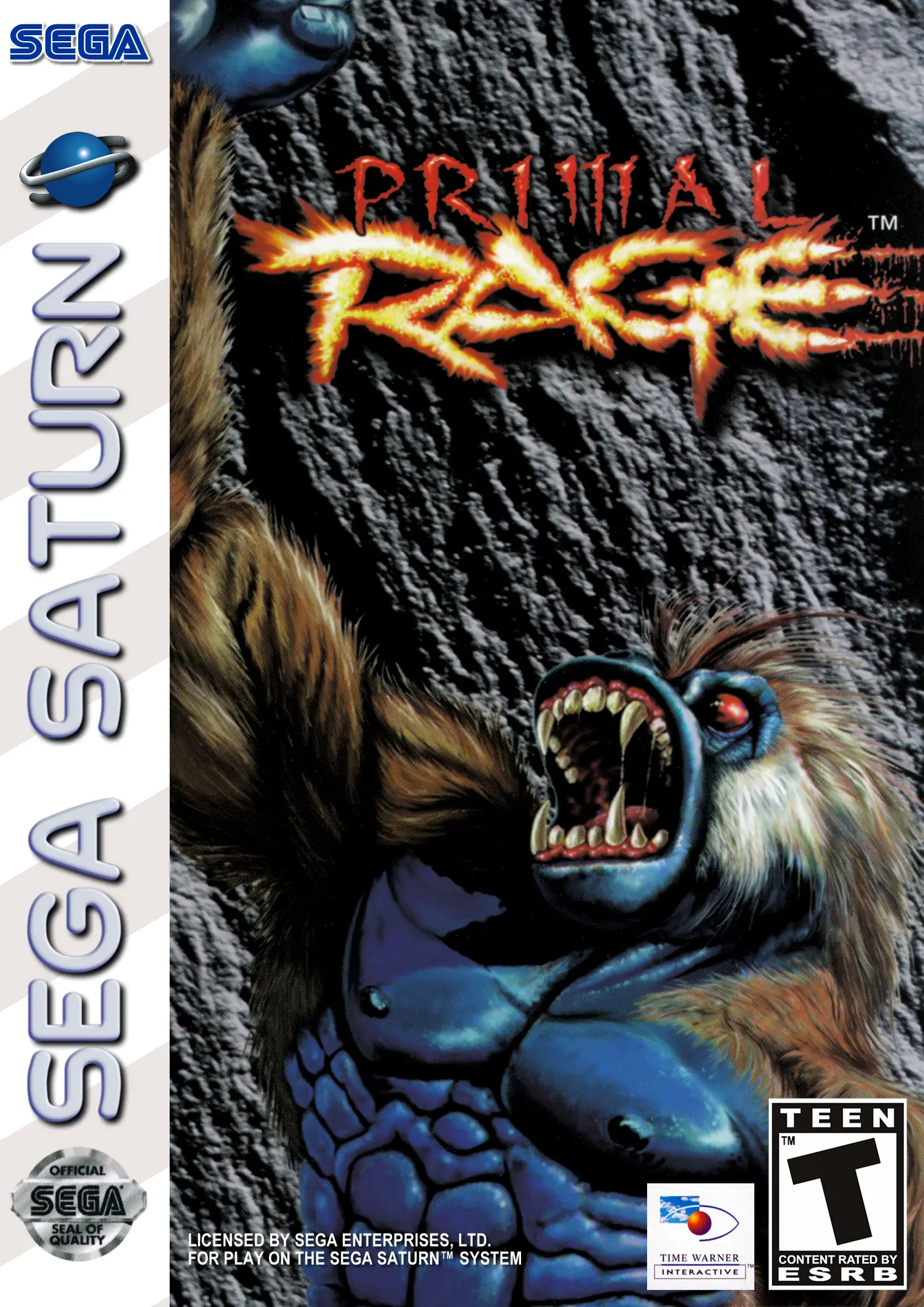 Capa de Primal Rage