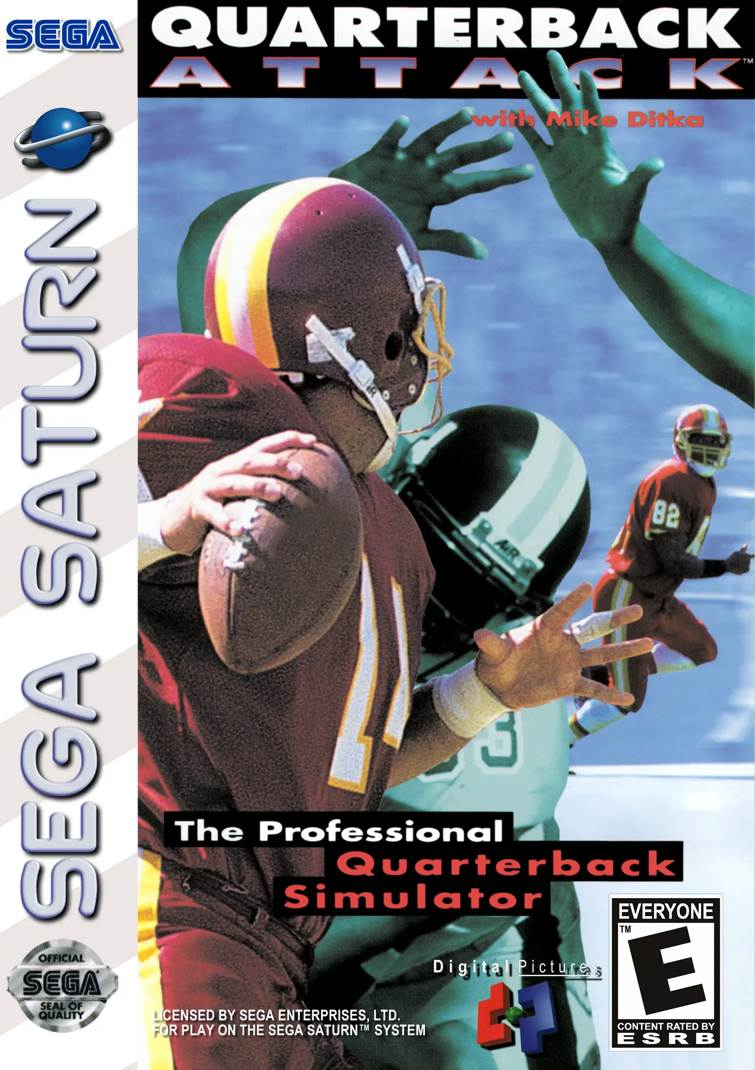 Capa de Quarterback Attack with Mike Ditka