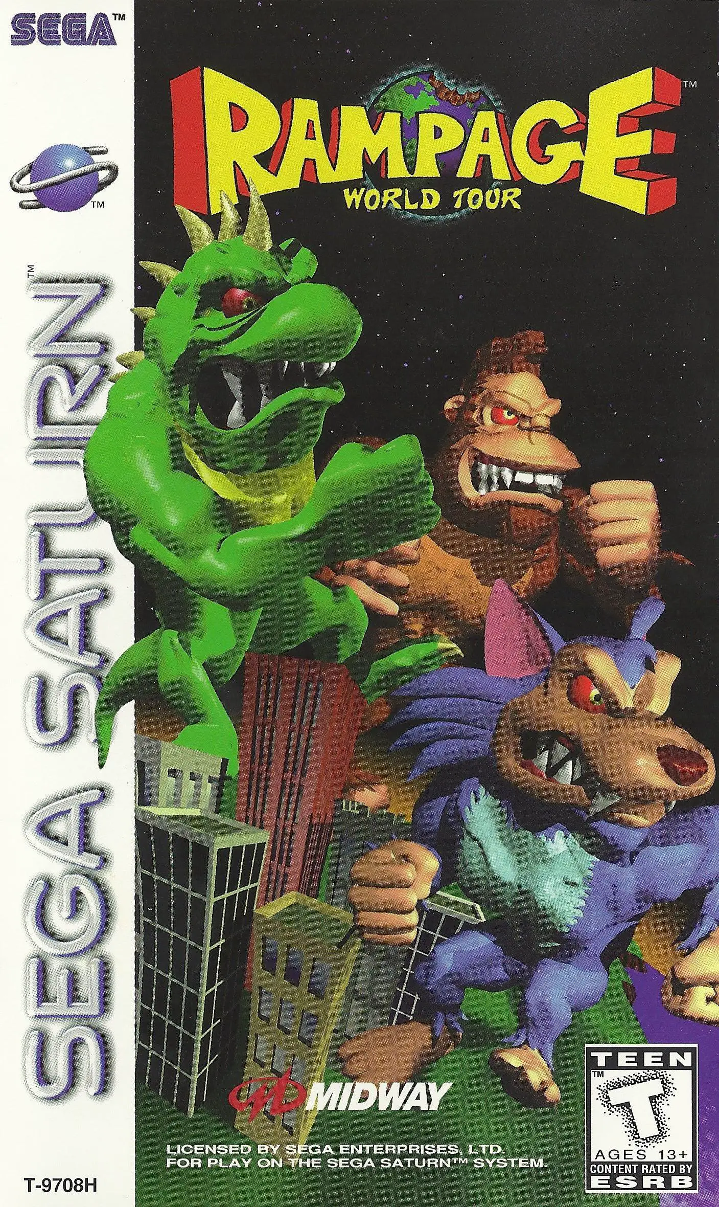 Capa de Rampage World Tour