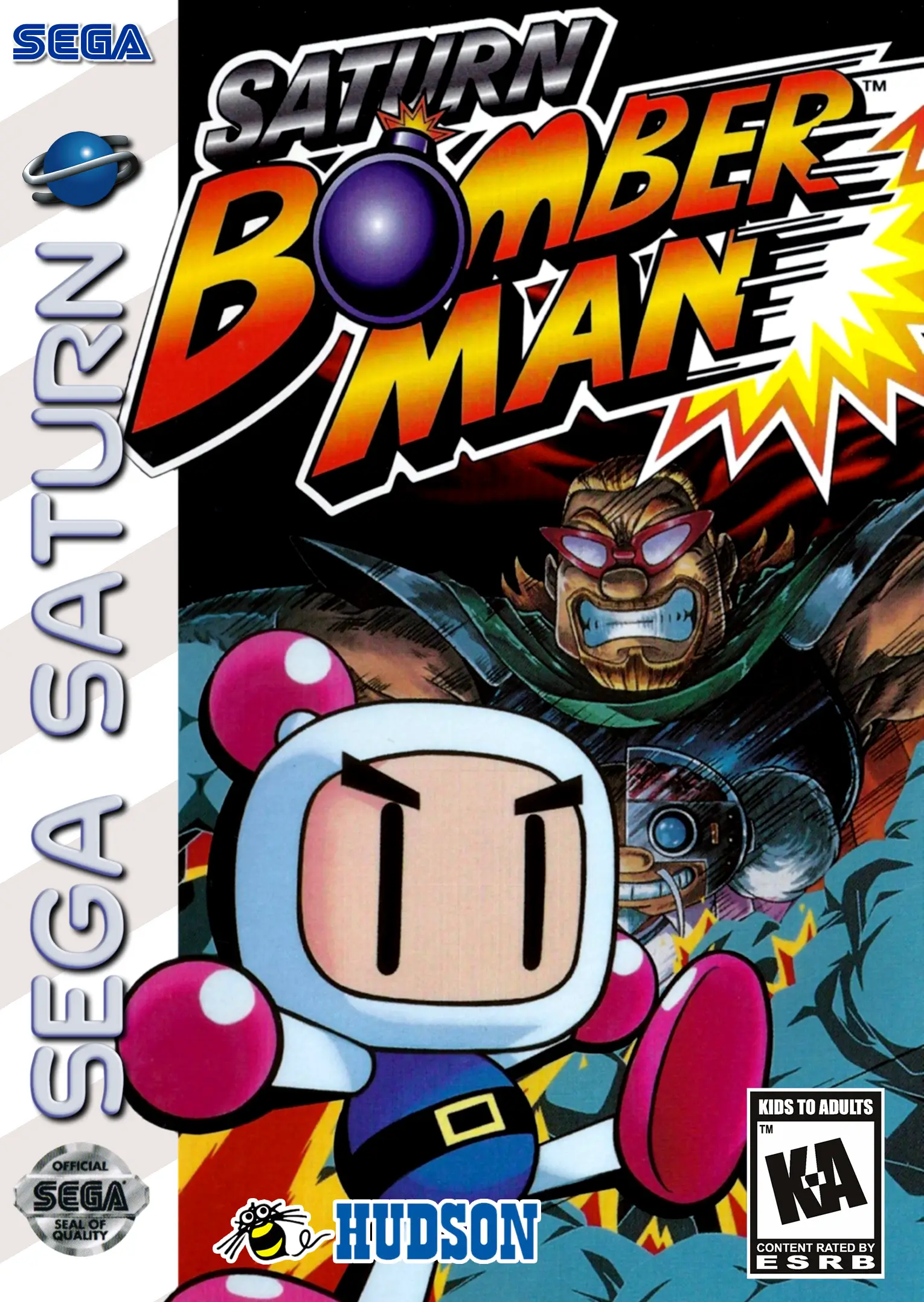 Capa de Saturn Bomberman