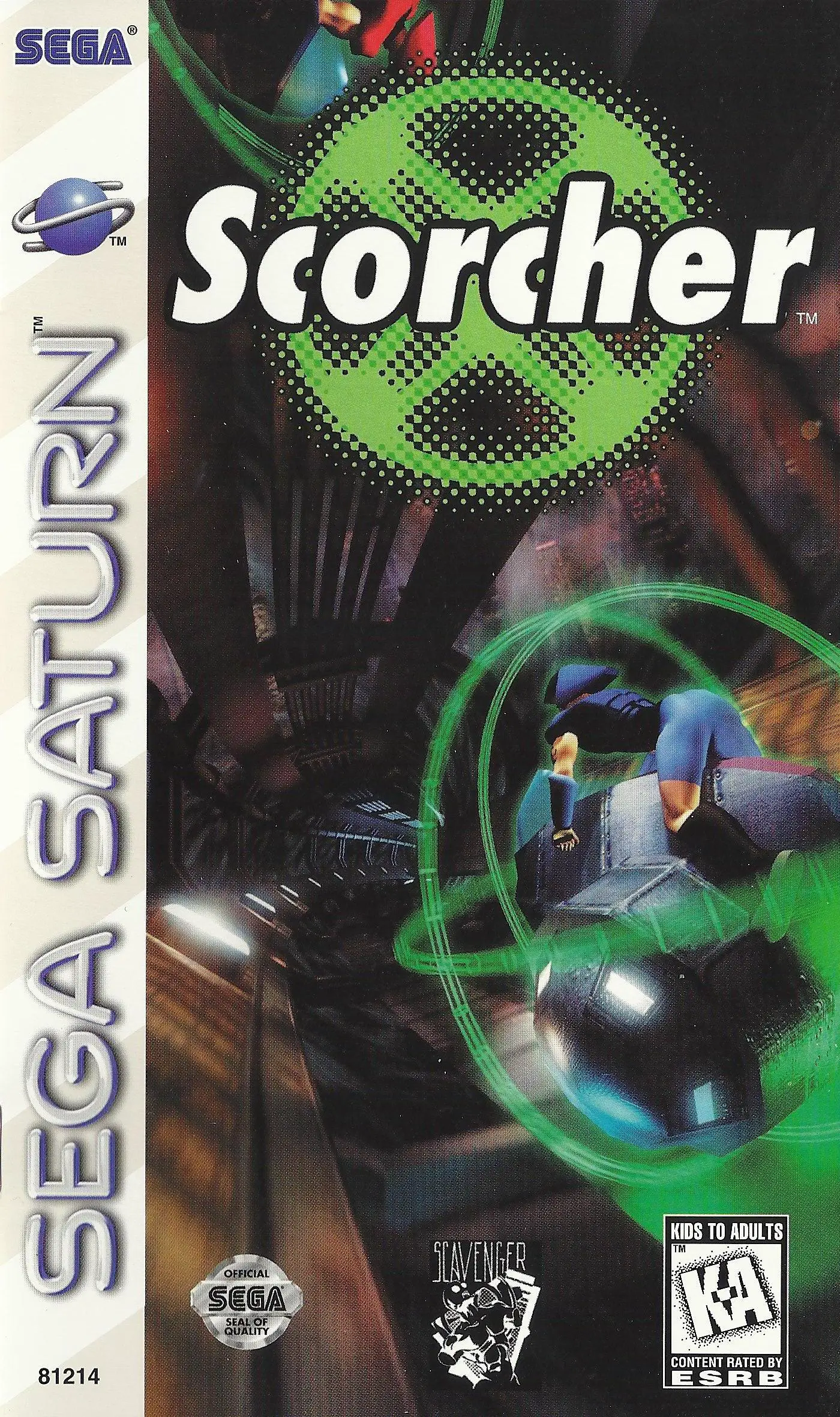 Capa de Scorcher