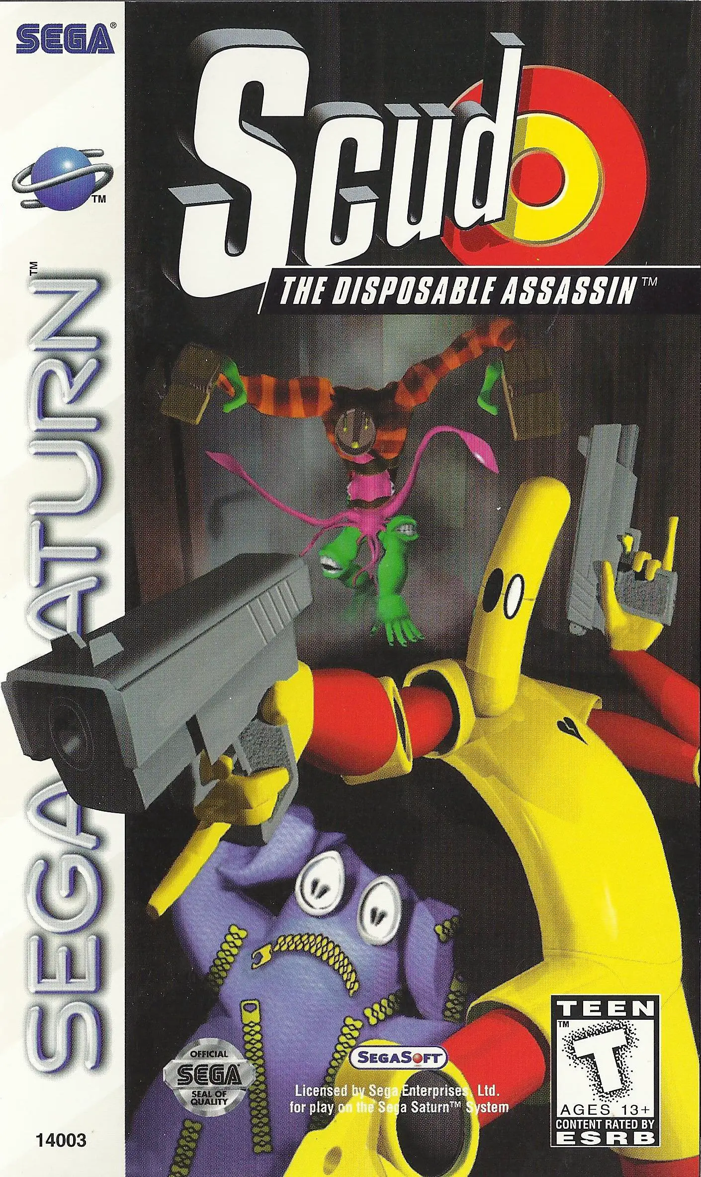 Capa de Scud: The Disposable Assassin