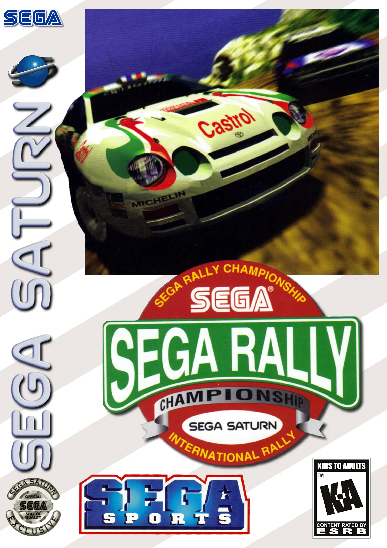 Capa de Sega Rally Championship