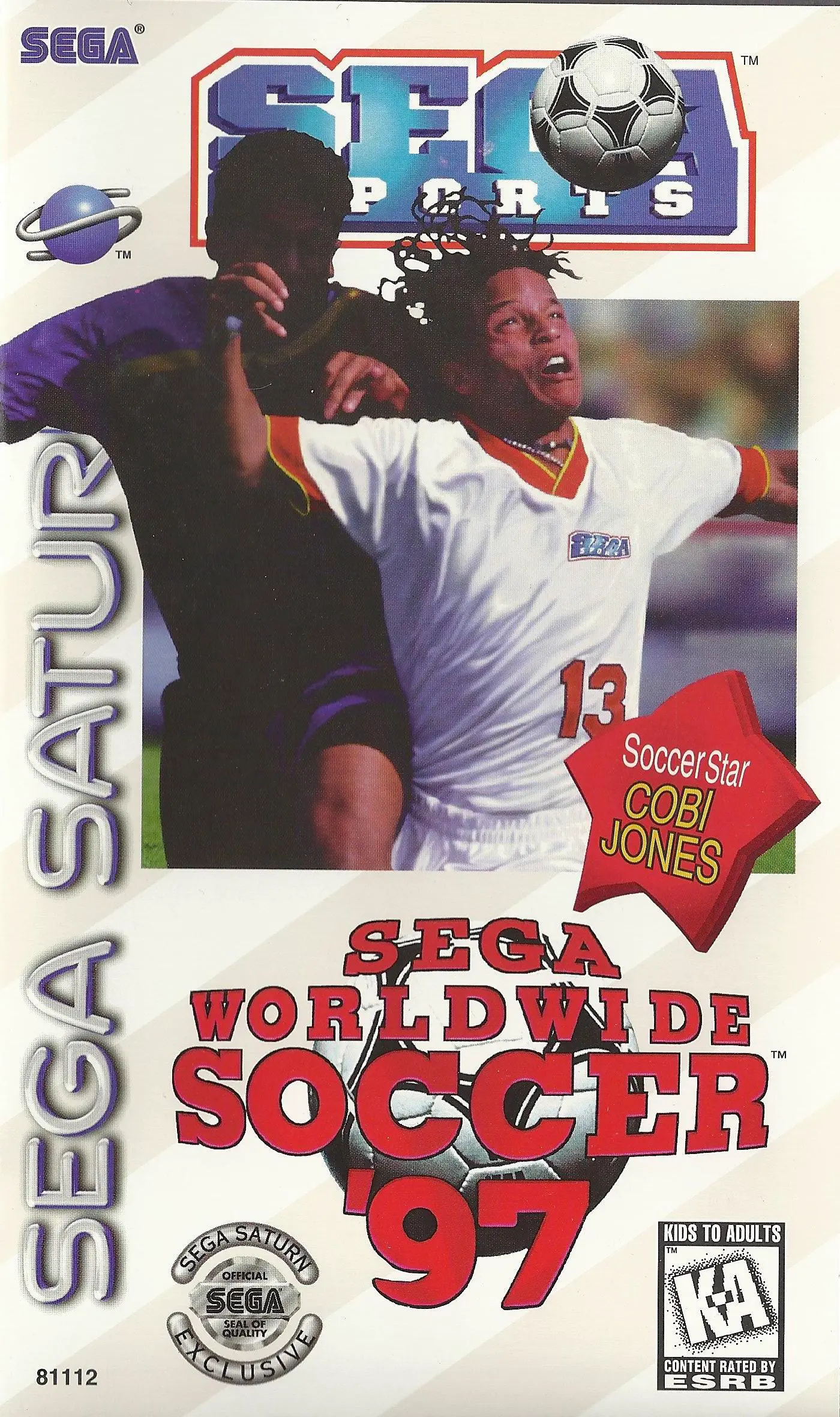 Capa de Sega Worldwide Soccer '97