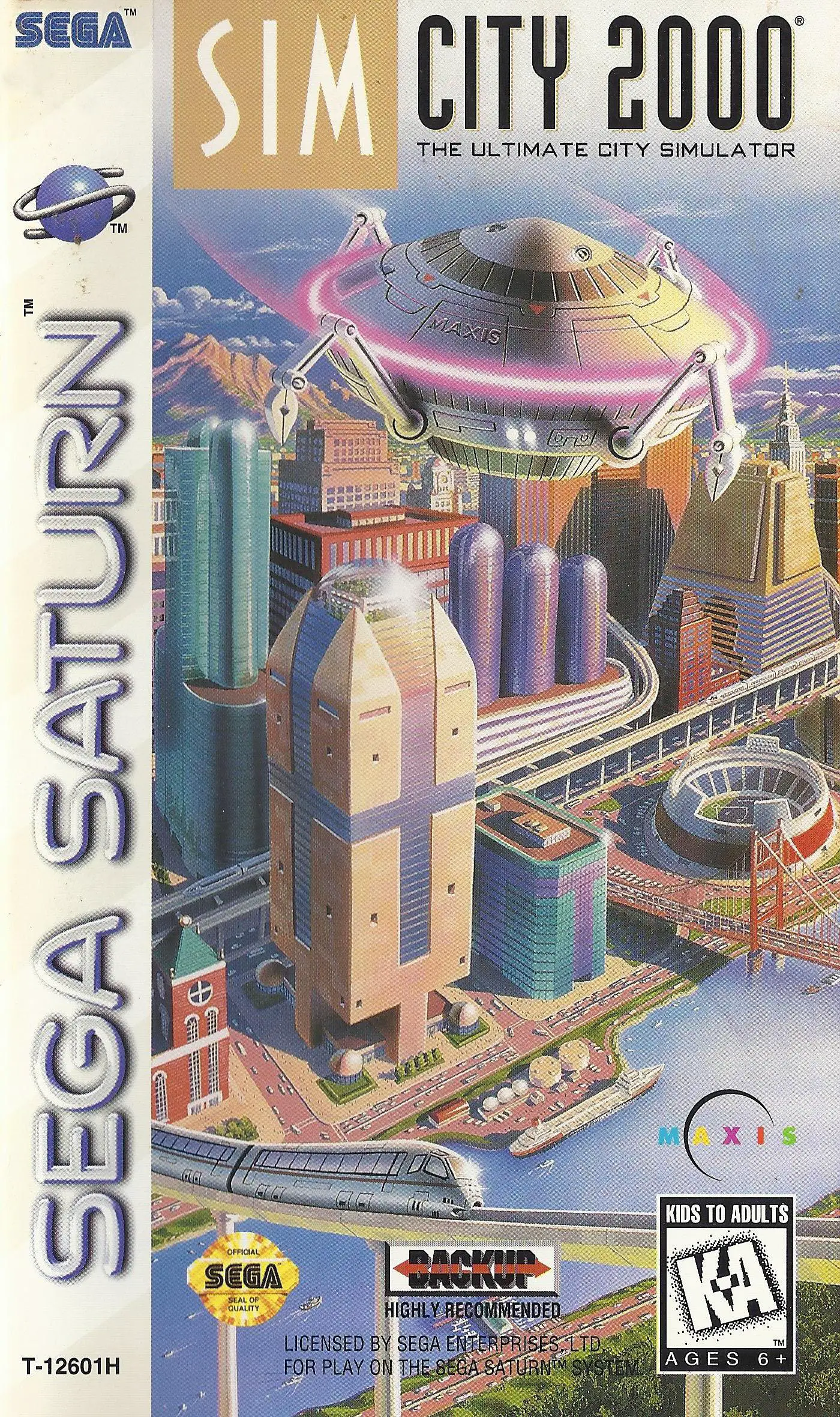 Capa de SimCity 2000