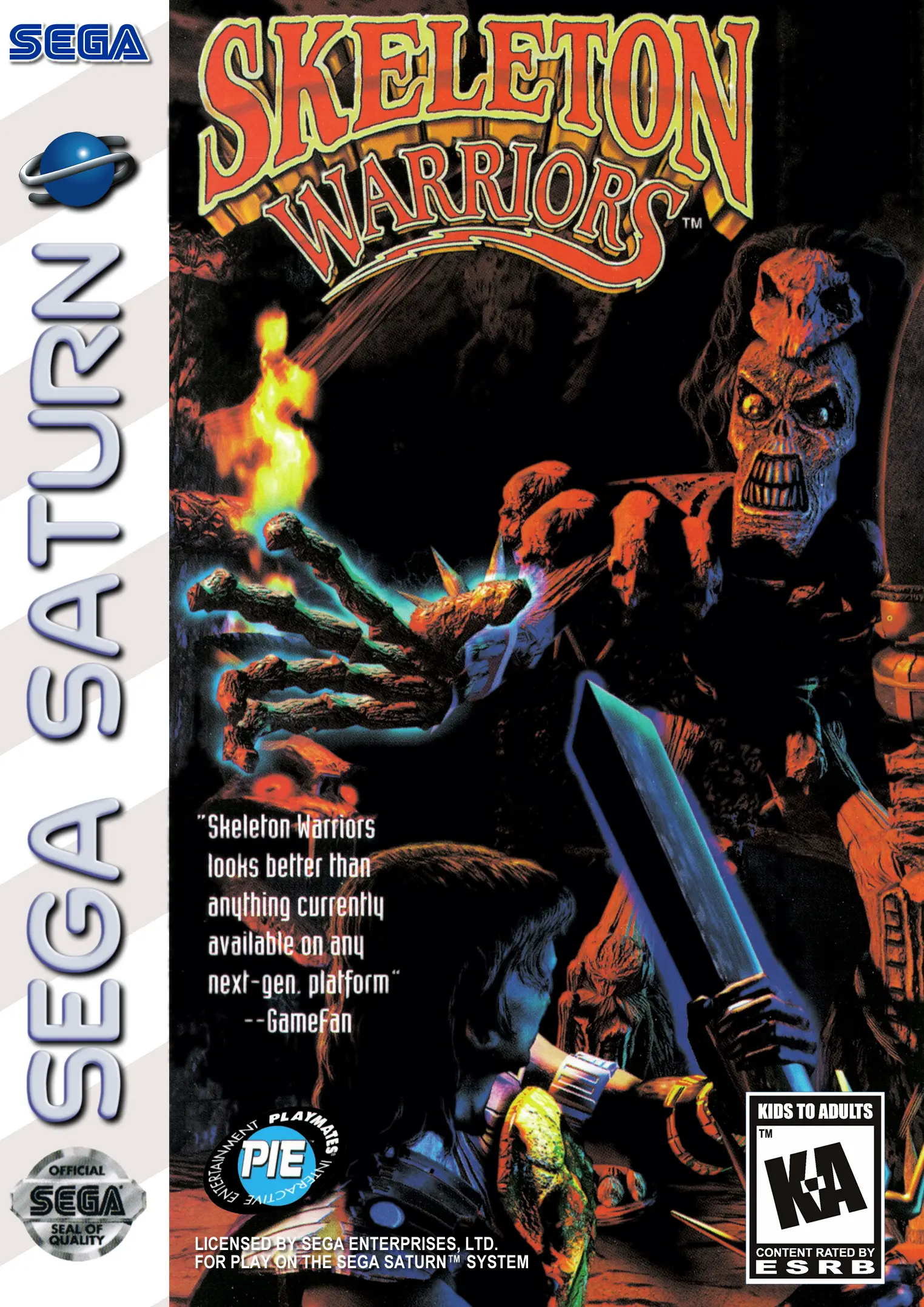 Capa de Skeleton Warriors