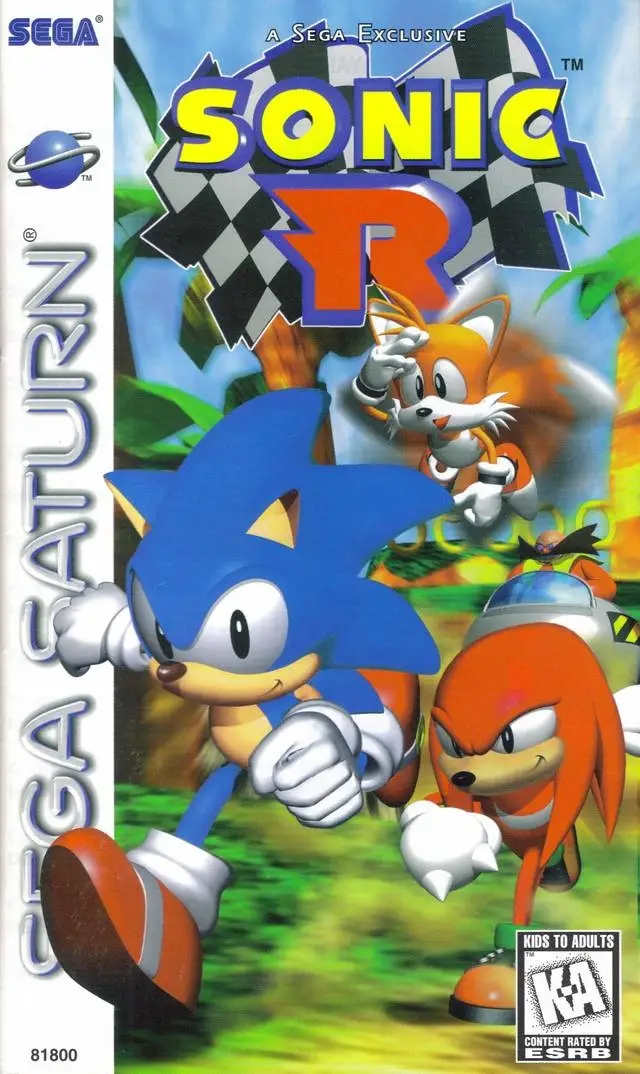 Capa de Sonic R