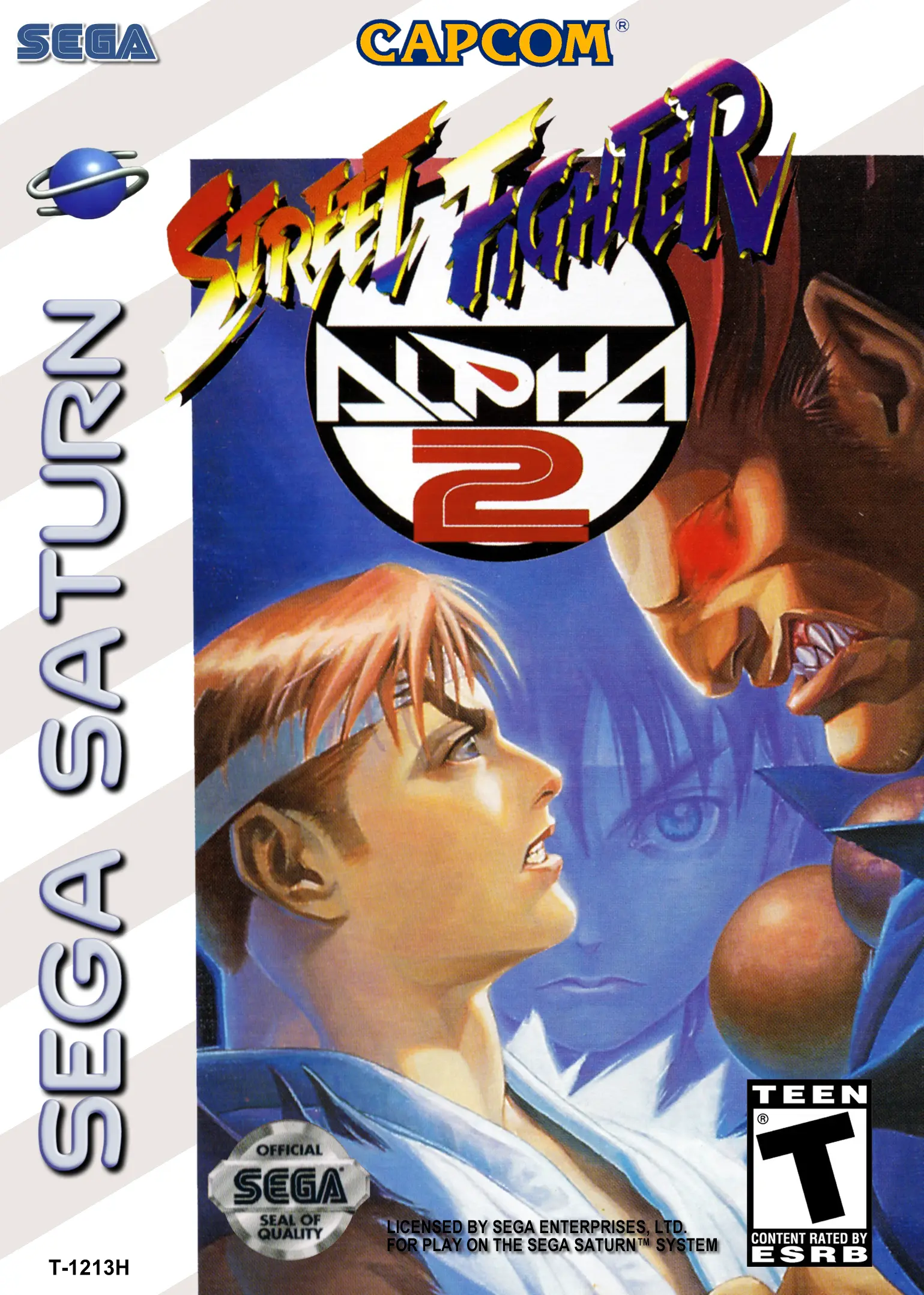 Capa de Street Fighter Alpha 2