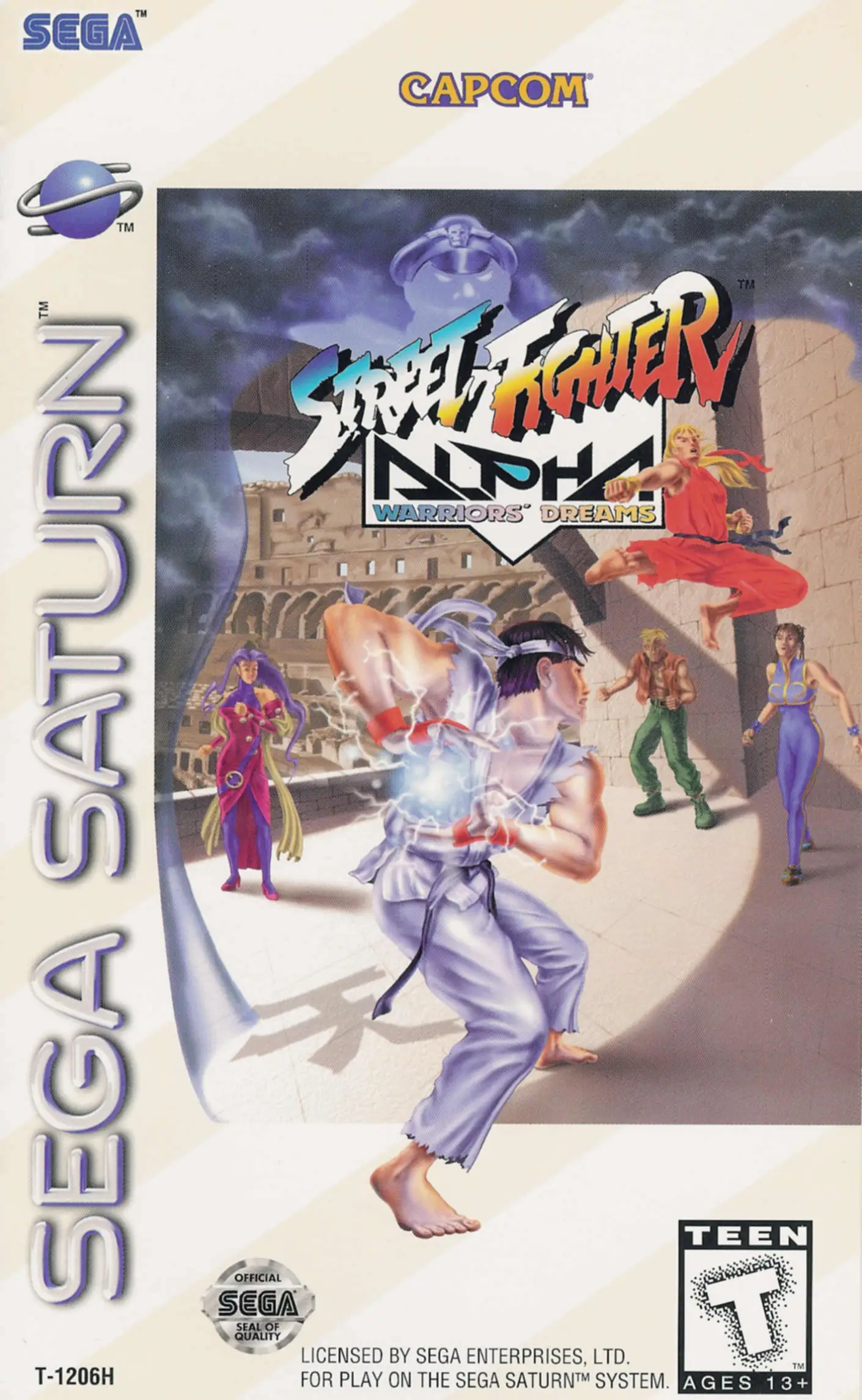 Capa de Street Fighter Alpha: Warriors' Dreams