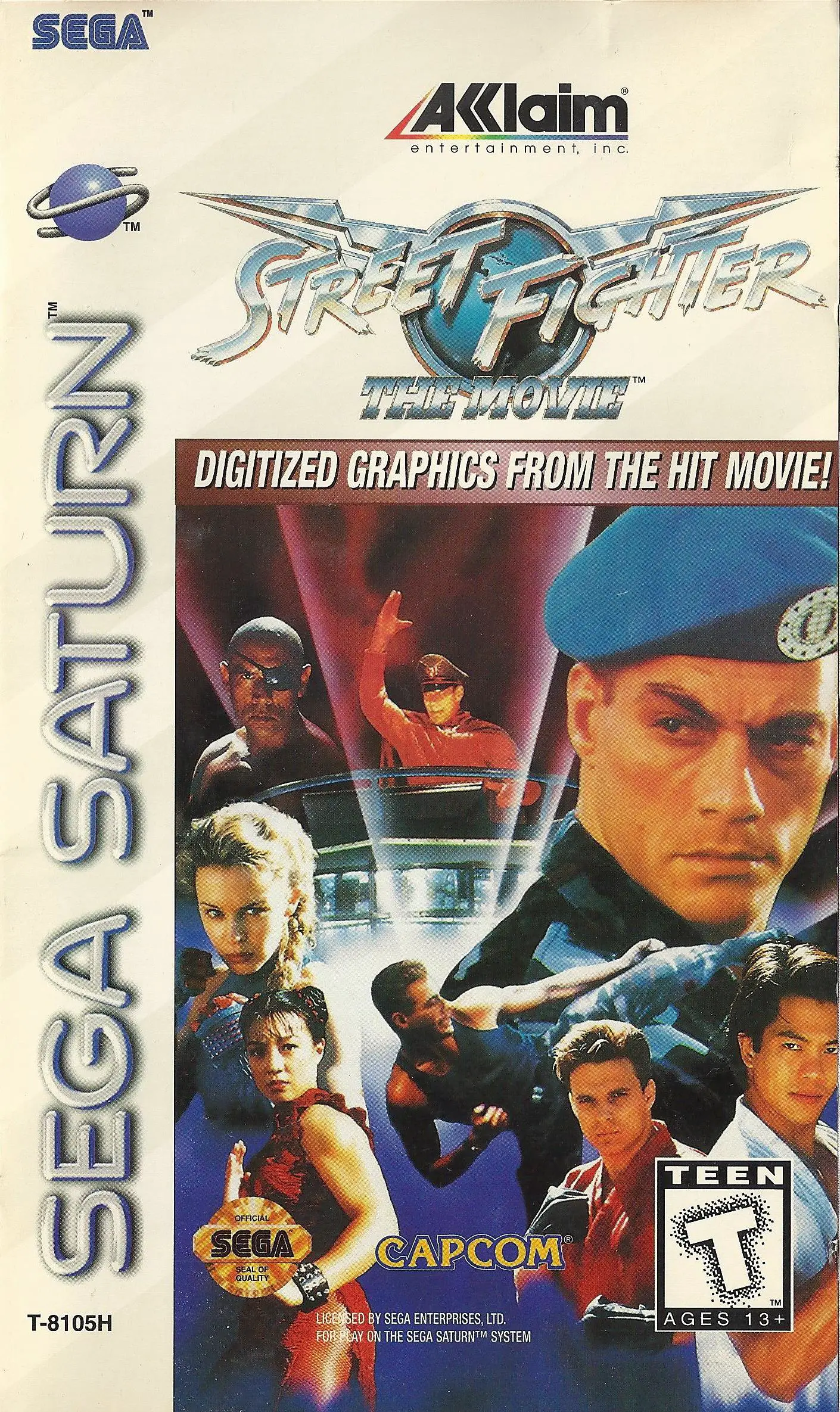Capa de Street Fighter: The Movie