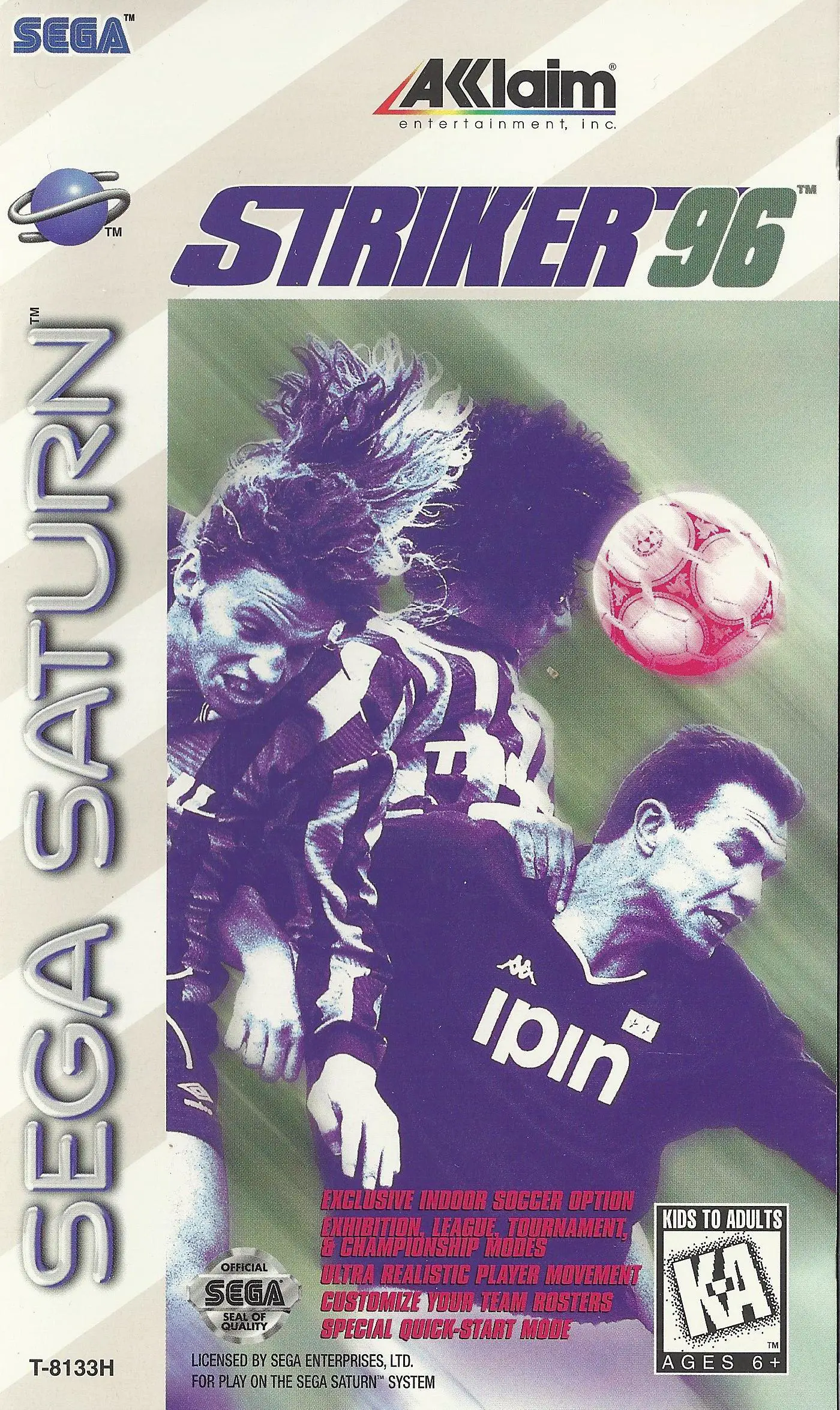 Capa de Striker '96
