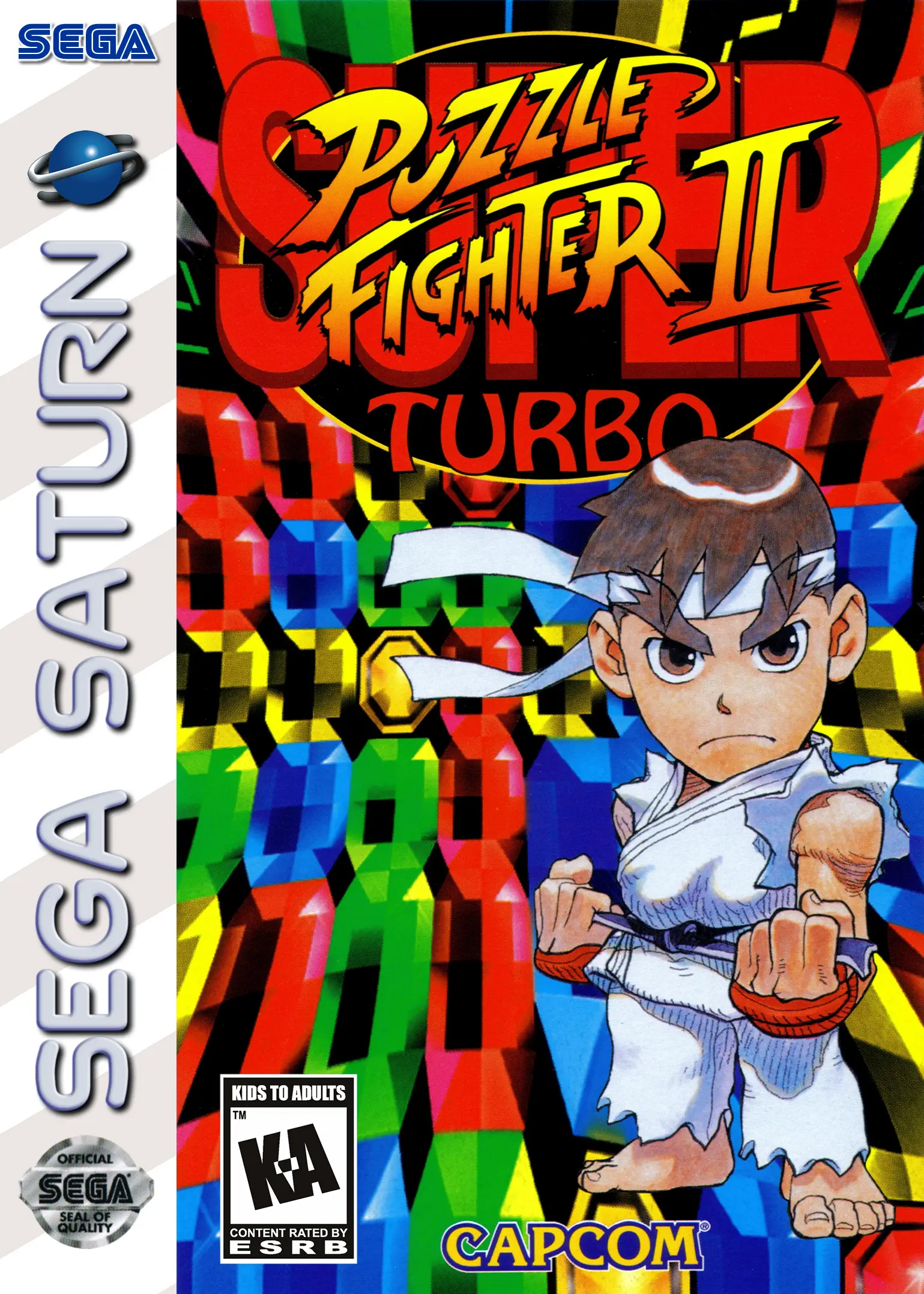 Capa de Super Puzzle Fighter II Turbo