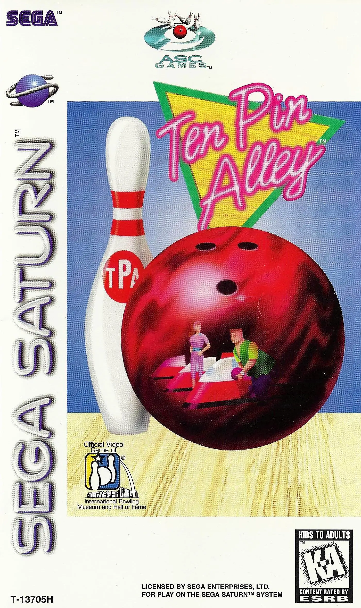 Capa de Ten Pin Alley