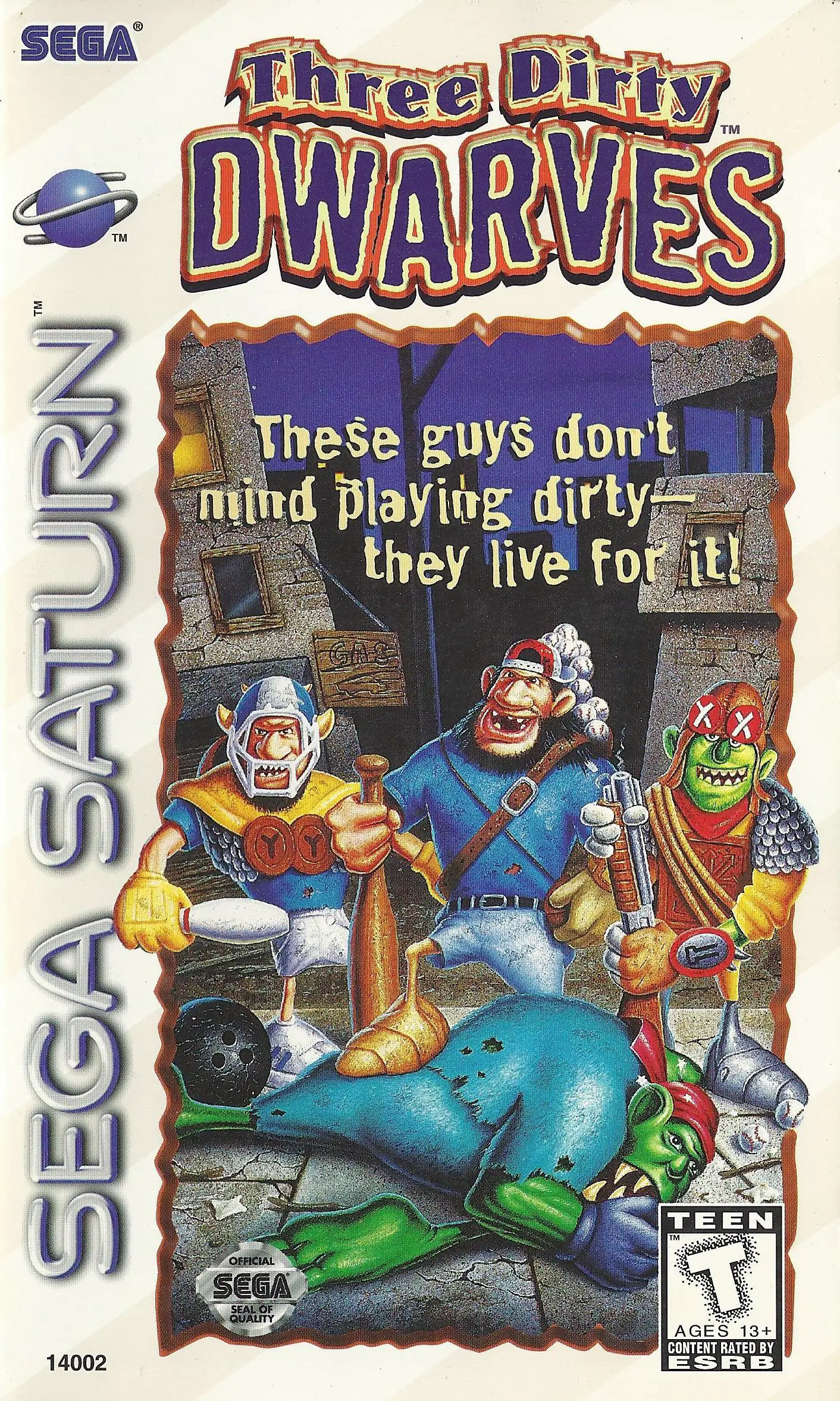 Capa de Three Dirty Dwarves