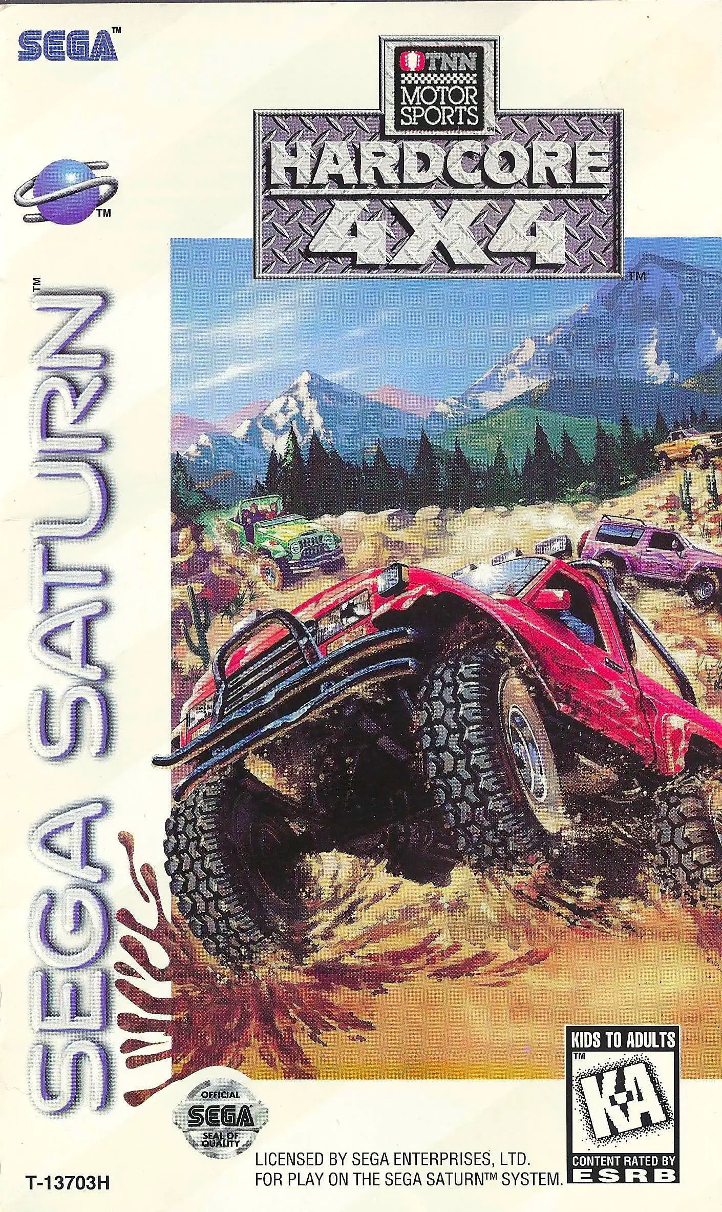 Capa de TNN Motor Sports Hardcore 4X4