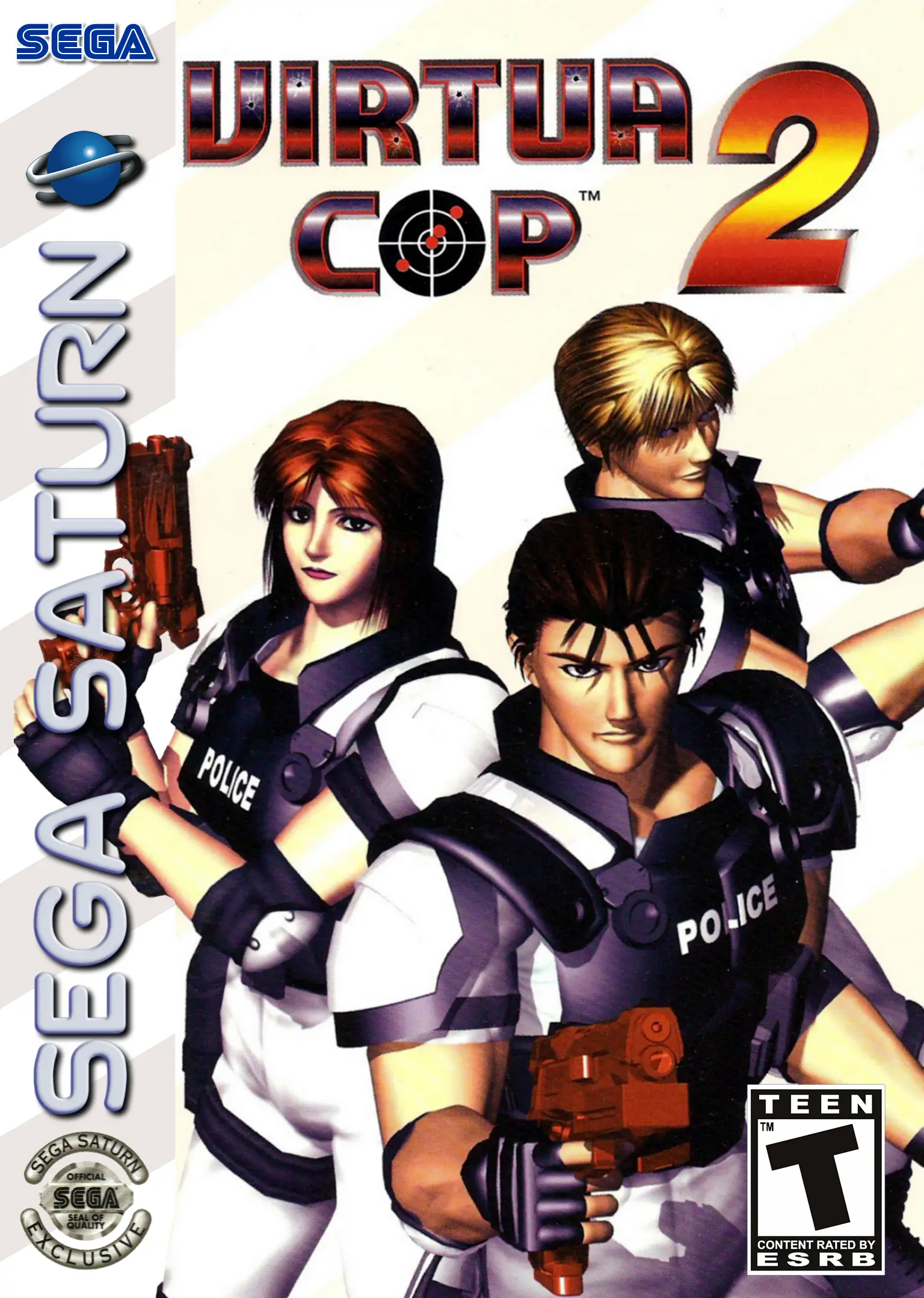 Capa de Virtua Cop 2