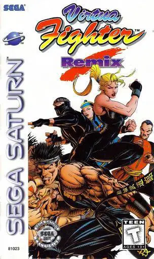 Capa de Virtua Fighter Remix [Long Box]