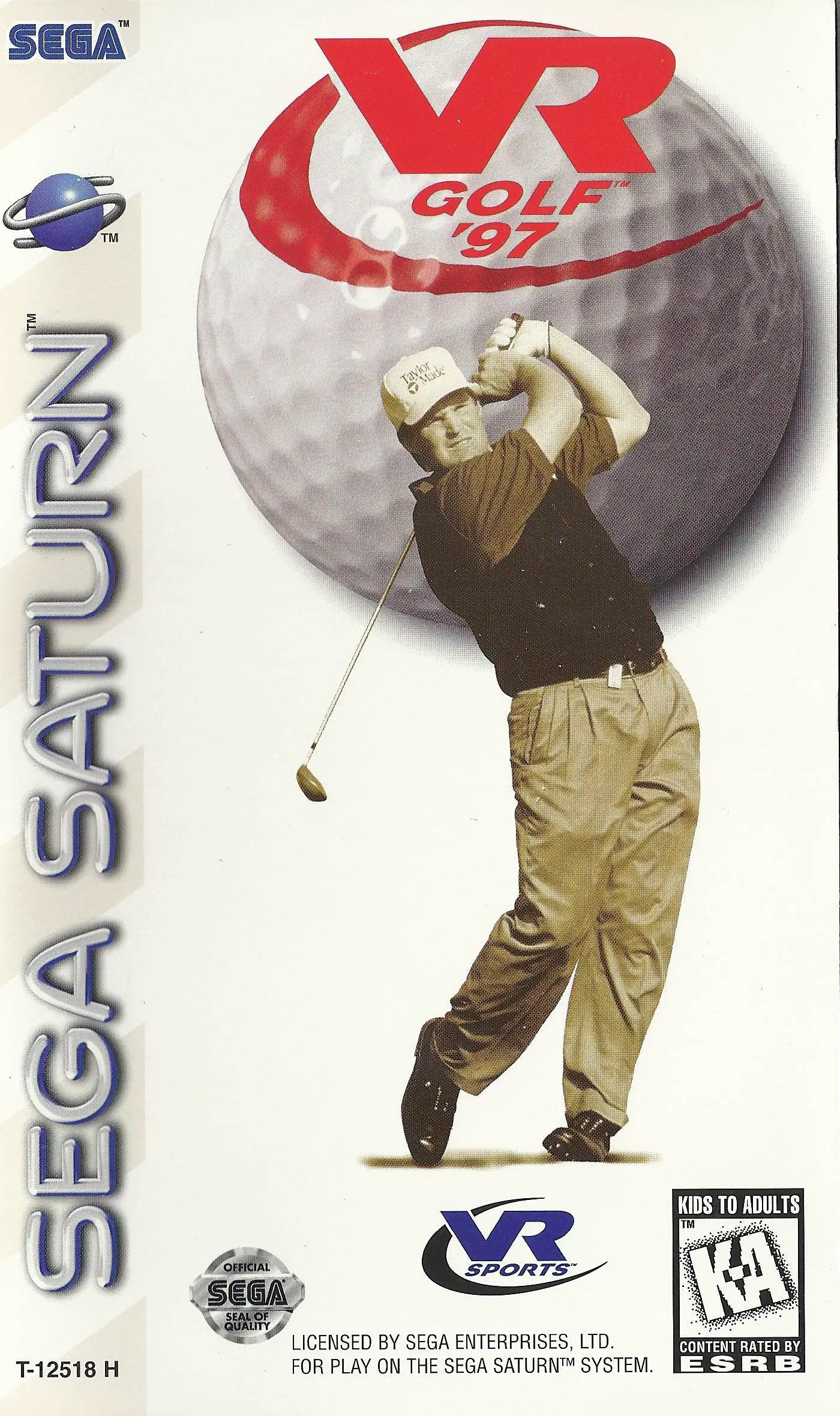 Capa de VR Golf '97