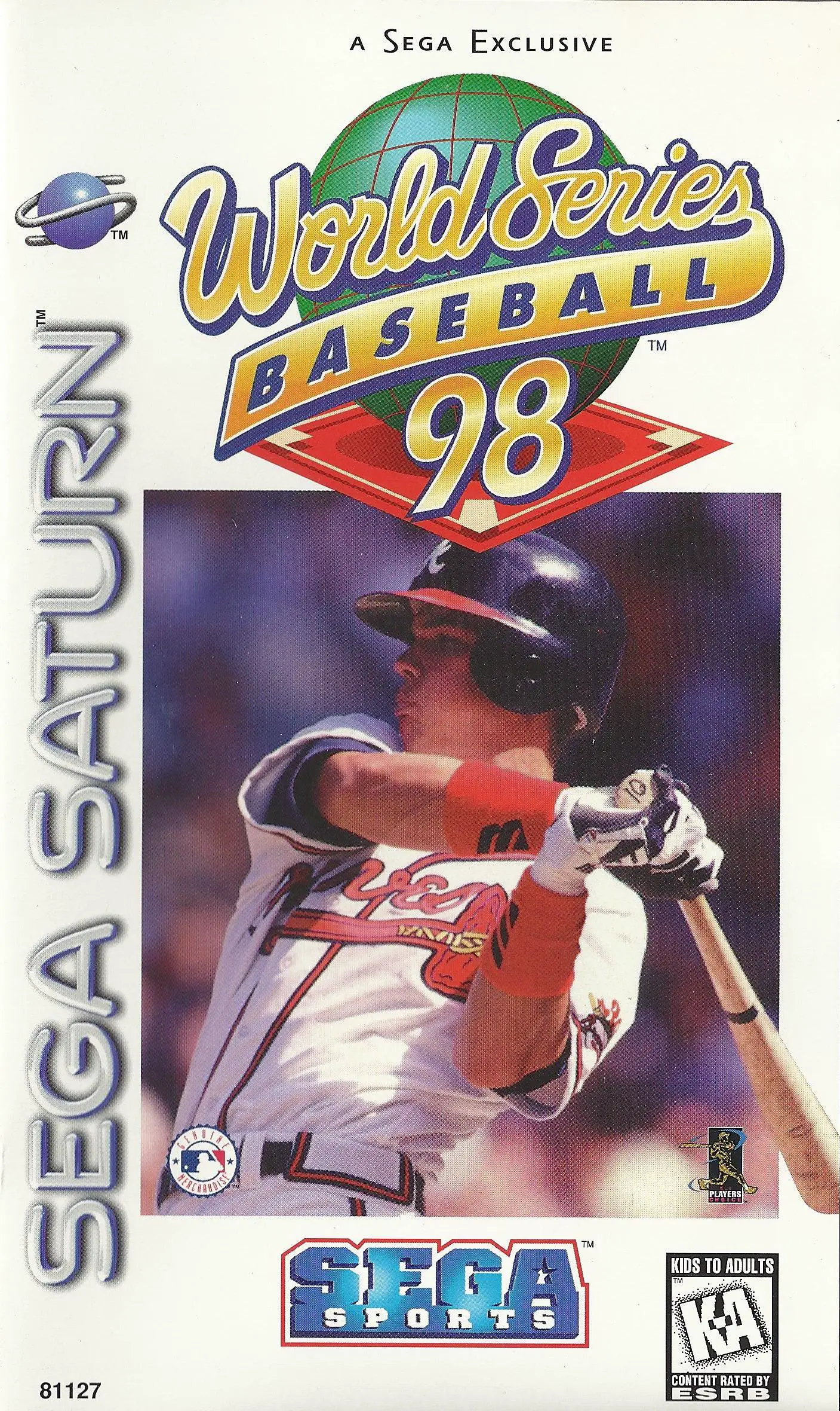 Capa de World Series Baseball 98