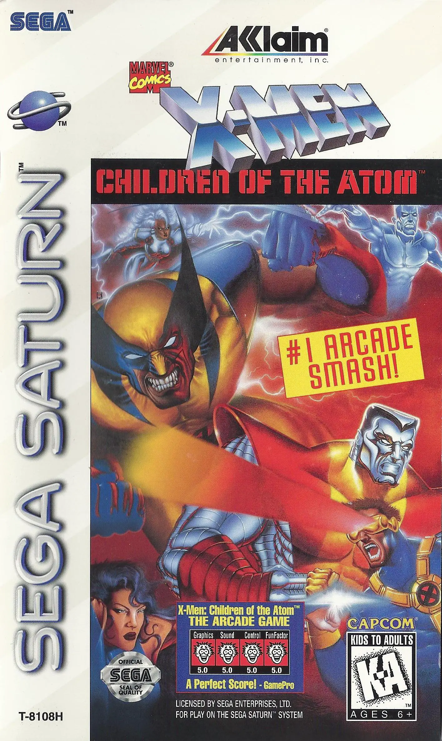 Capa de X-Men: Children Of The Atom