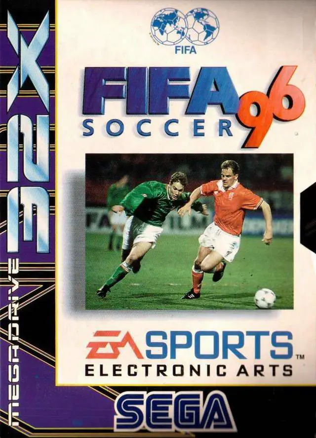 Capa de FIFA Soccer 96