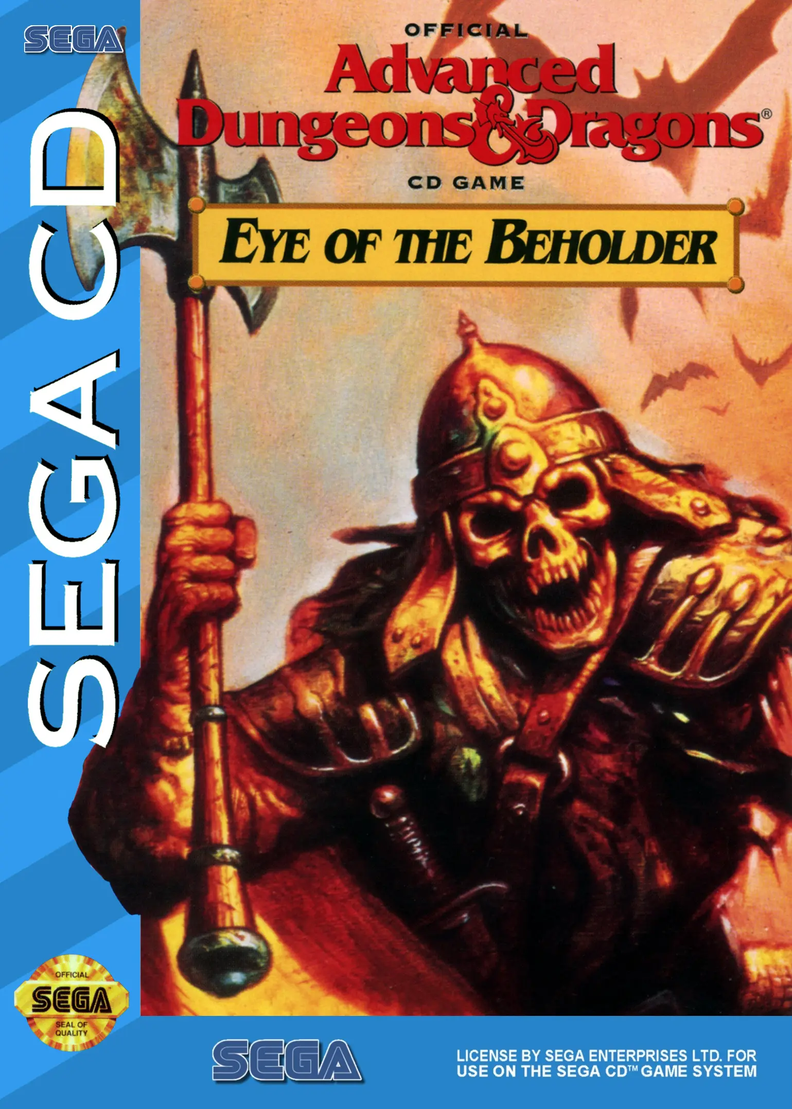 Capa de Advanced Dungeons & Dragons: Eye of the Beholder