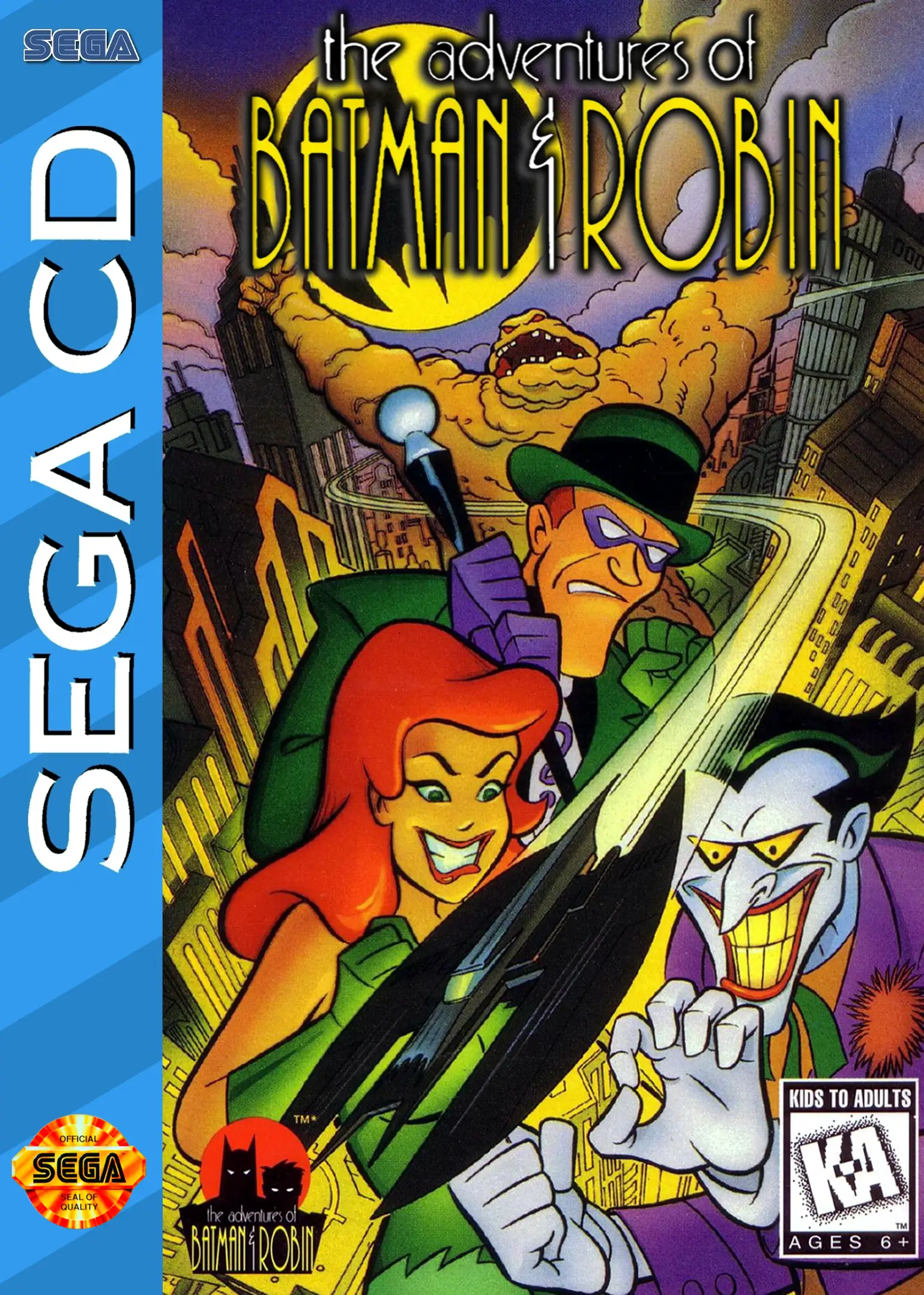 Capa de Adventures of Batman & Robin