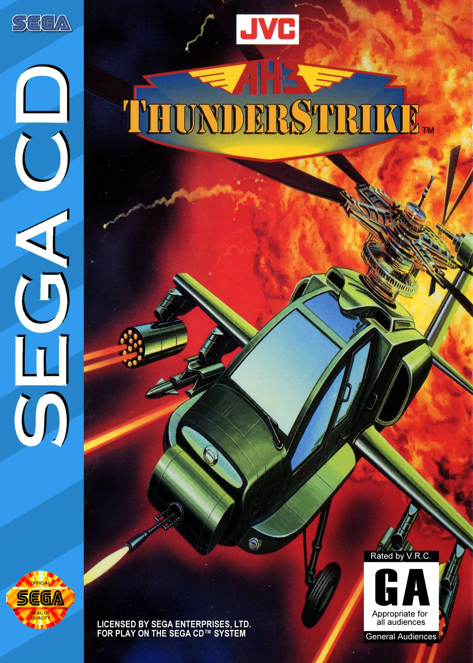 Capa de AH-3 Thunderstrike