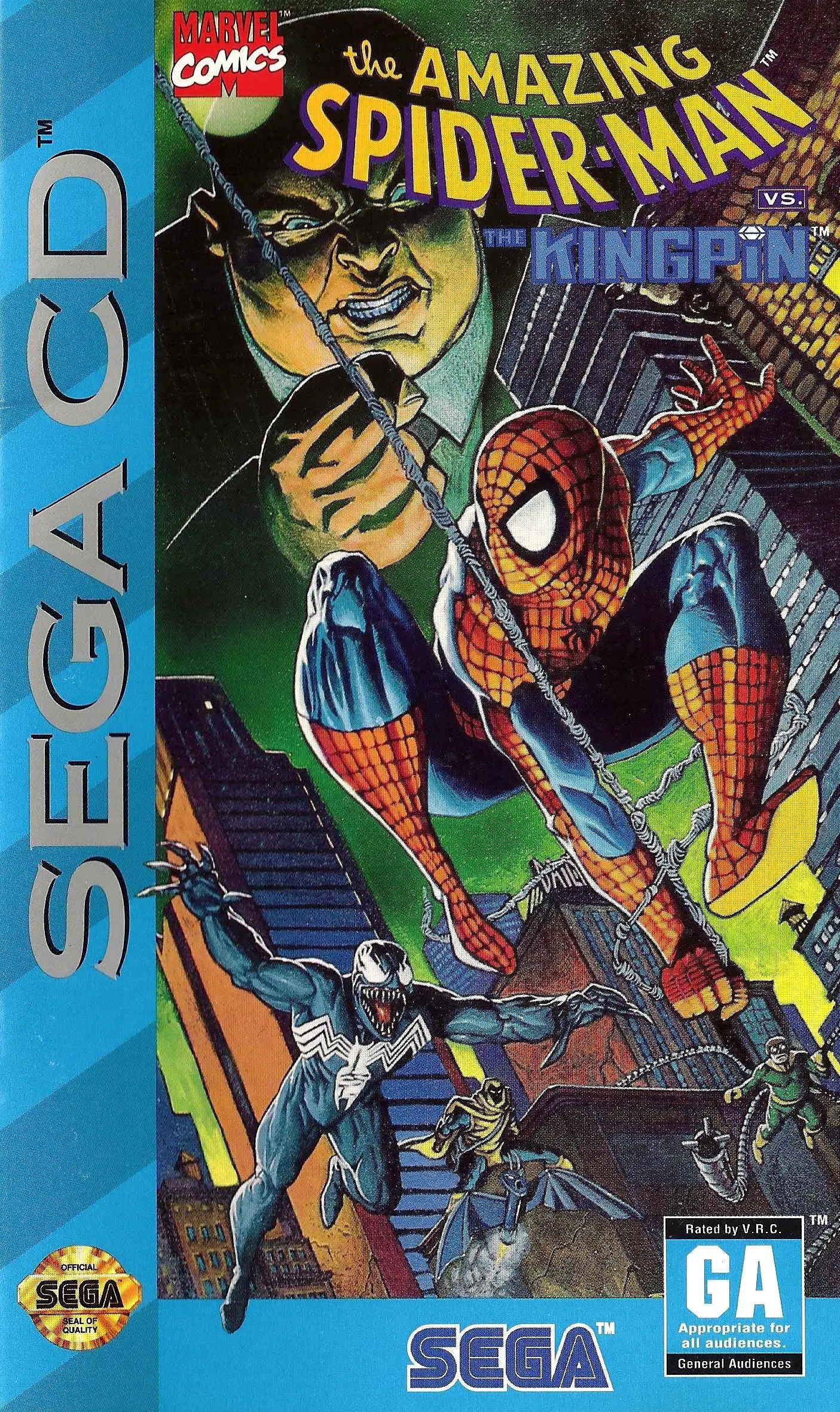 Capa de Amazing Spider-Man vs. The Kingpin
