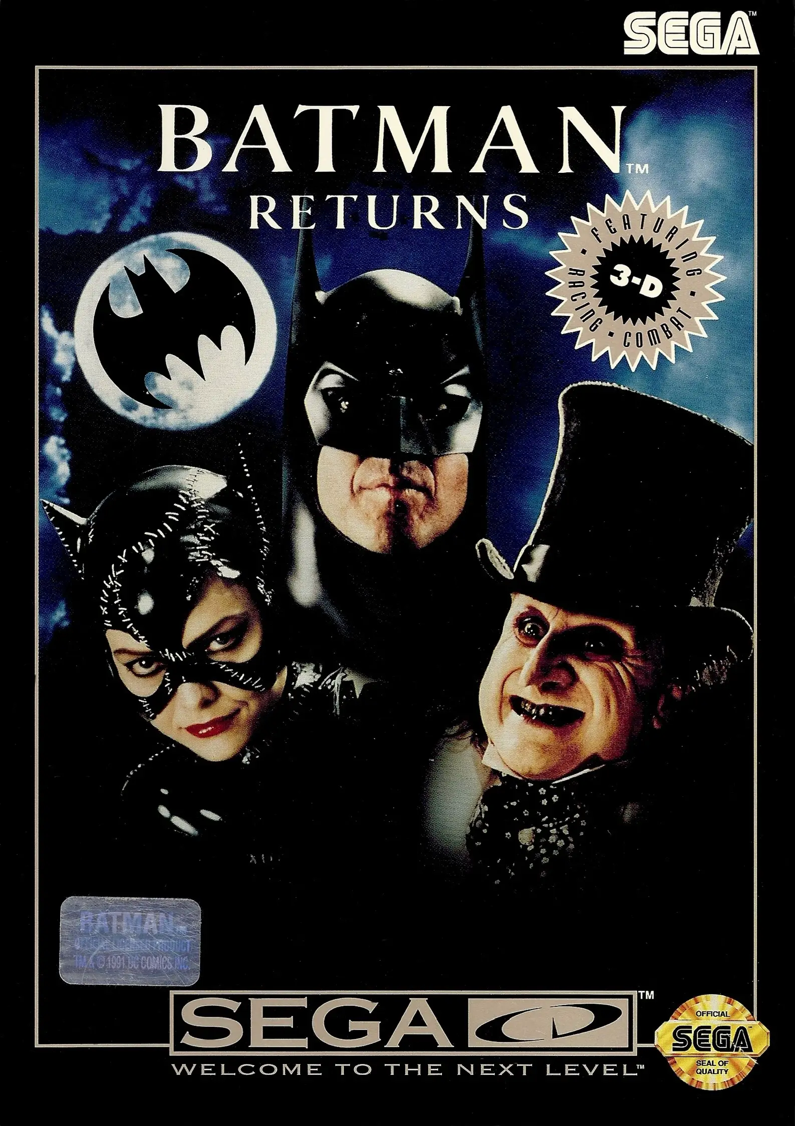 Capa de Batman Returns
