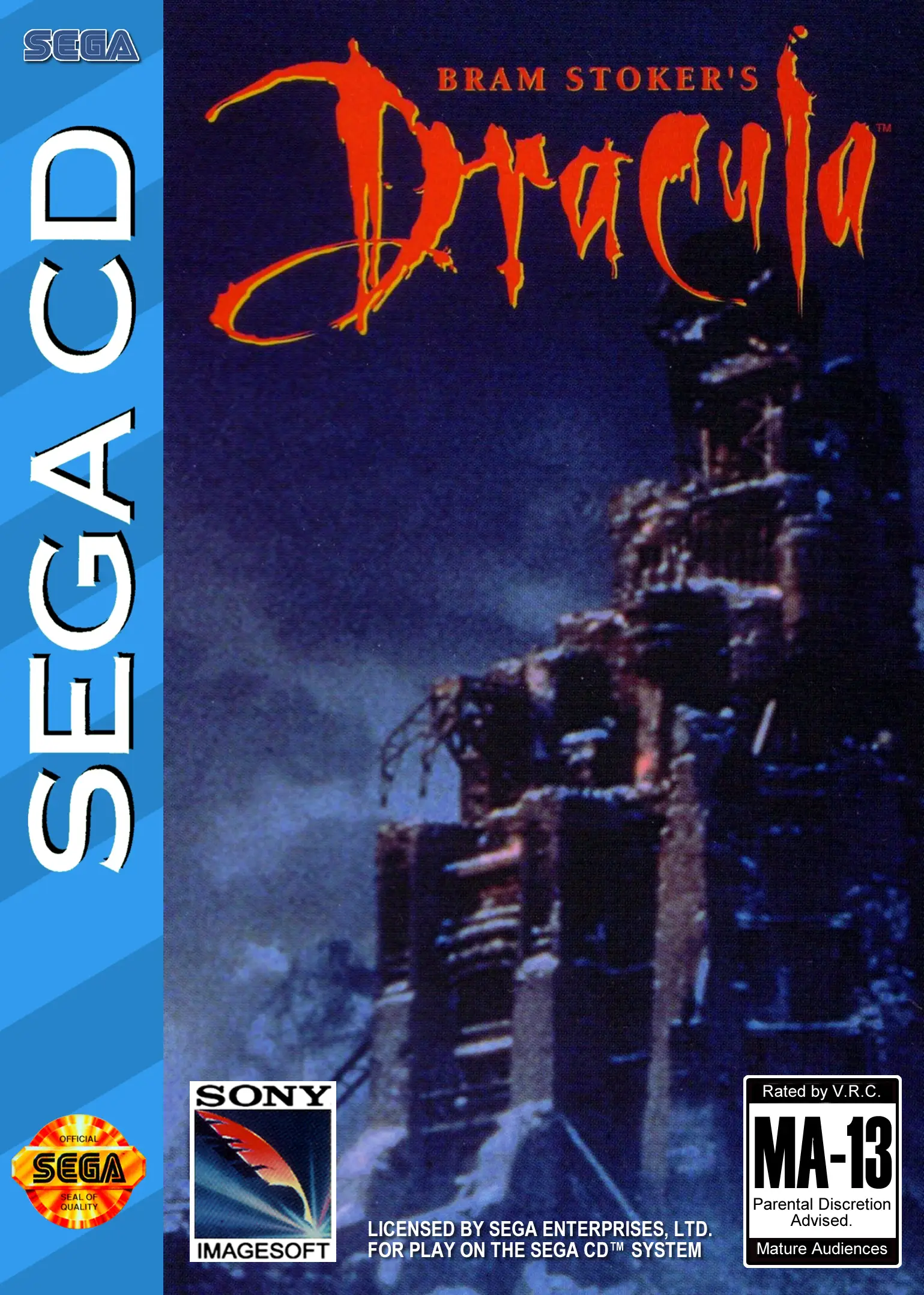Capa de Bram Stoker's Dracula