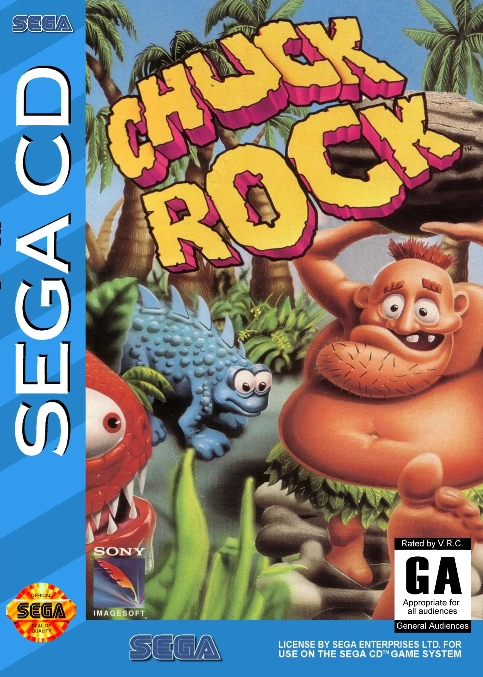 Capa de Chuck Rock