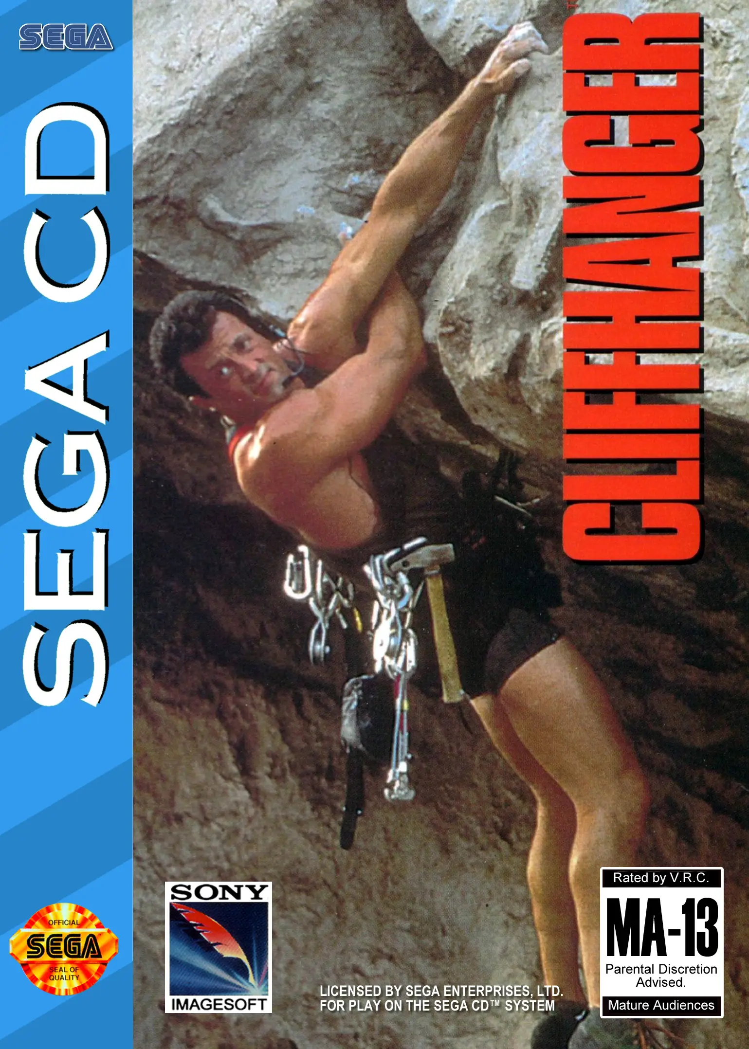 Capa de Cliffhanger