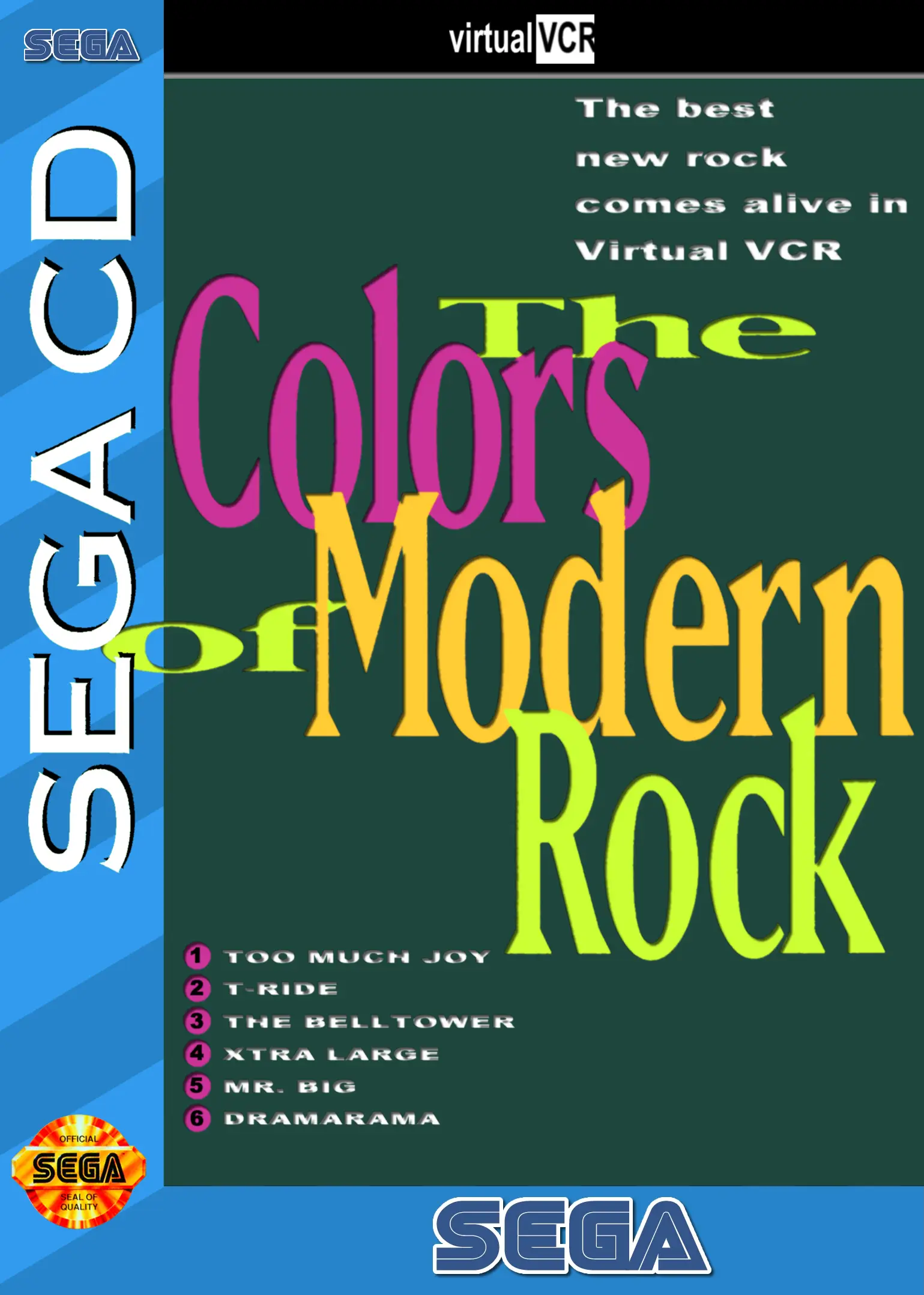 Capa de Colors of Modern Rock