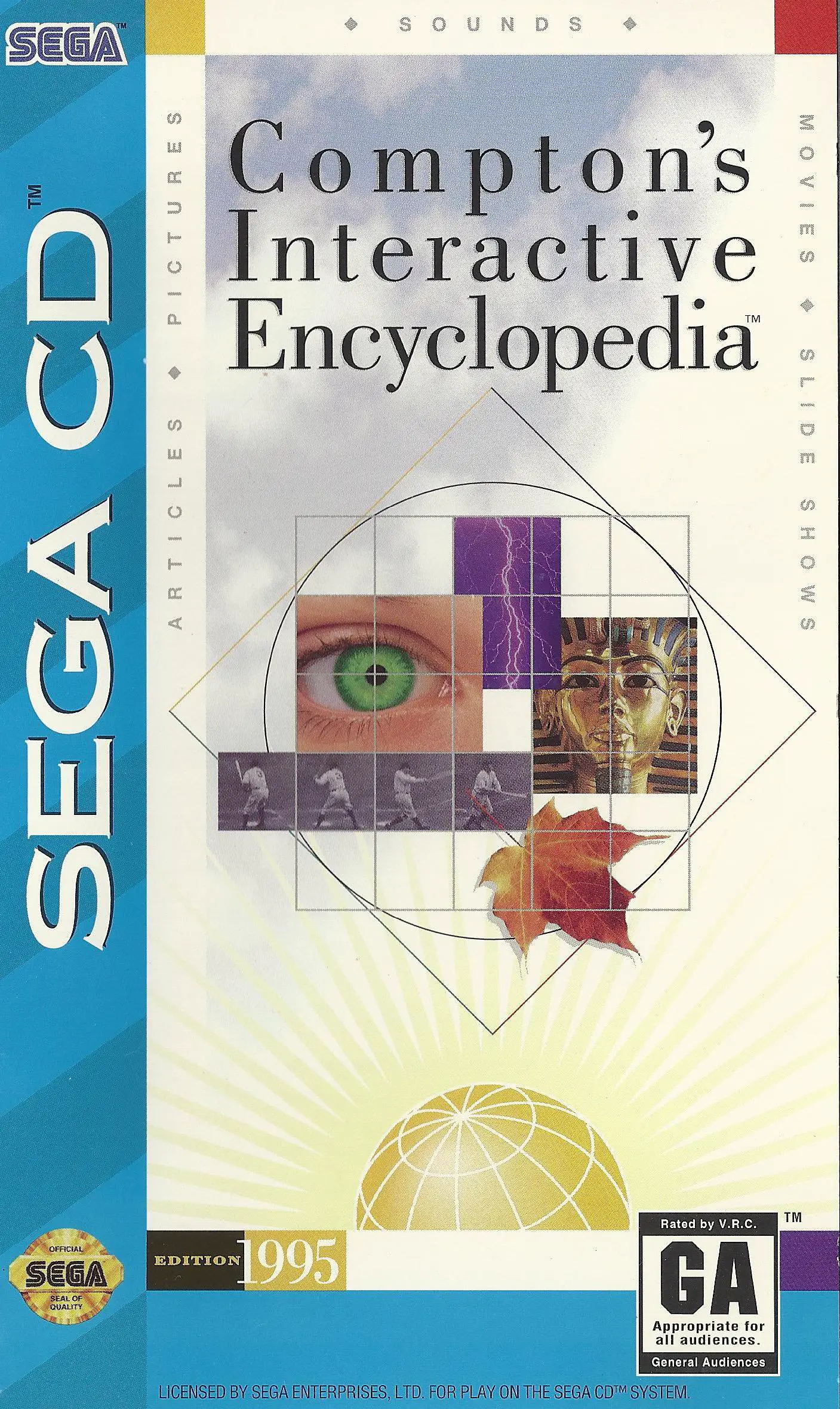 Capa de Compton's Interactive Encyclopedia