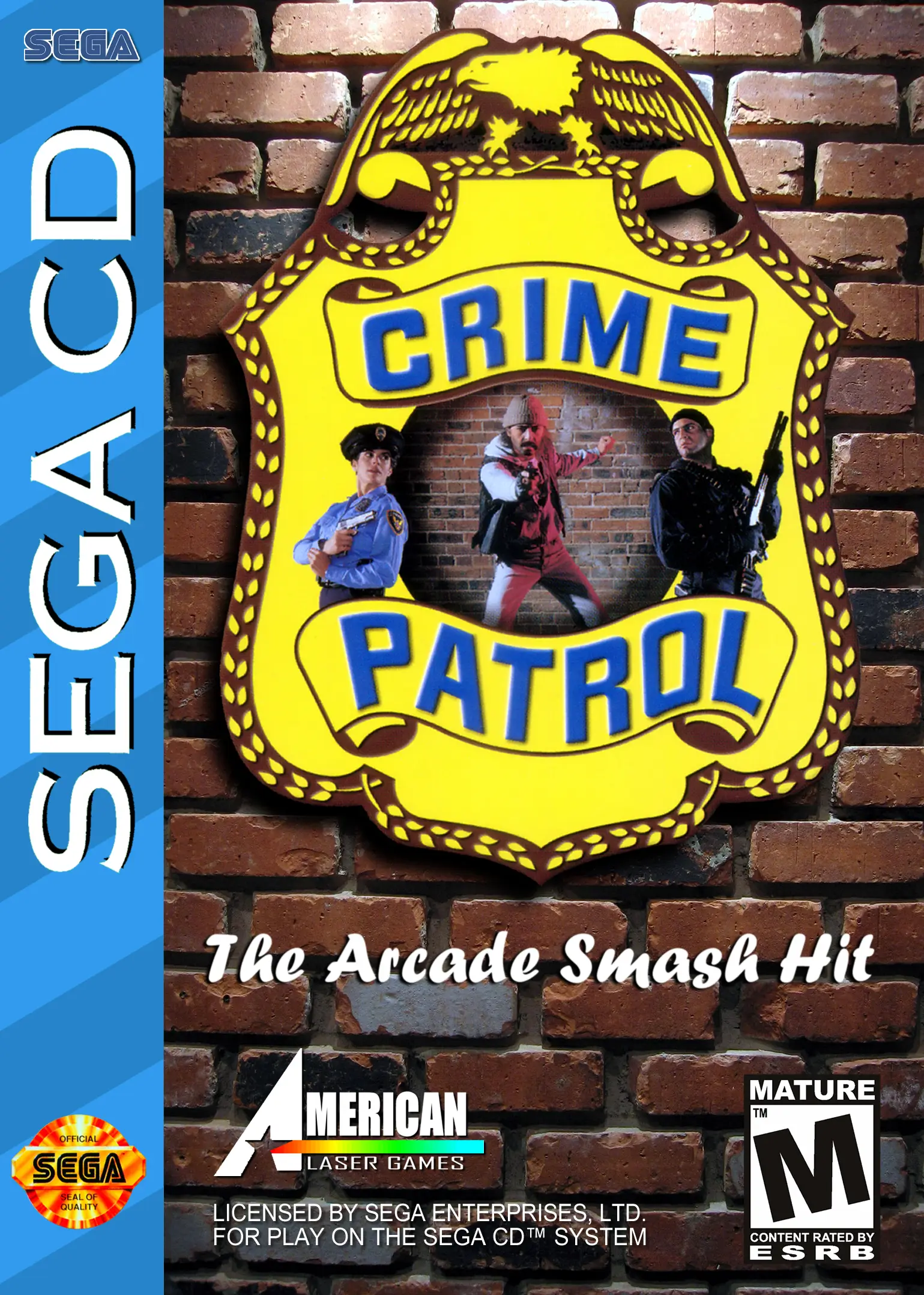 Capa de Crime Patrol