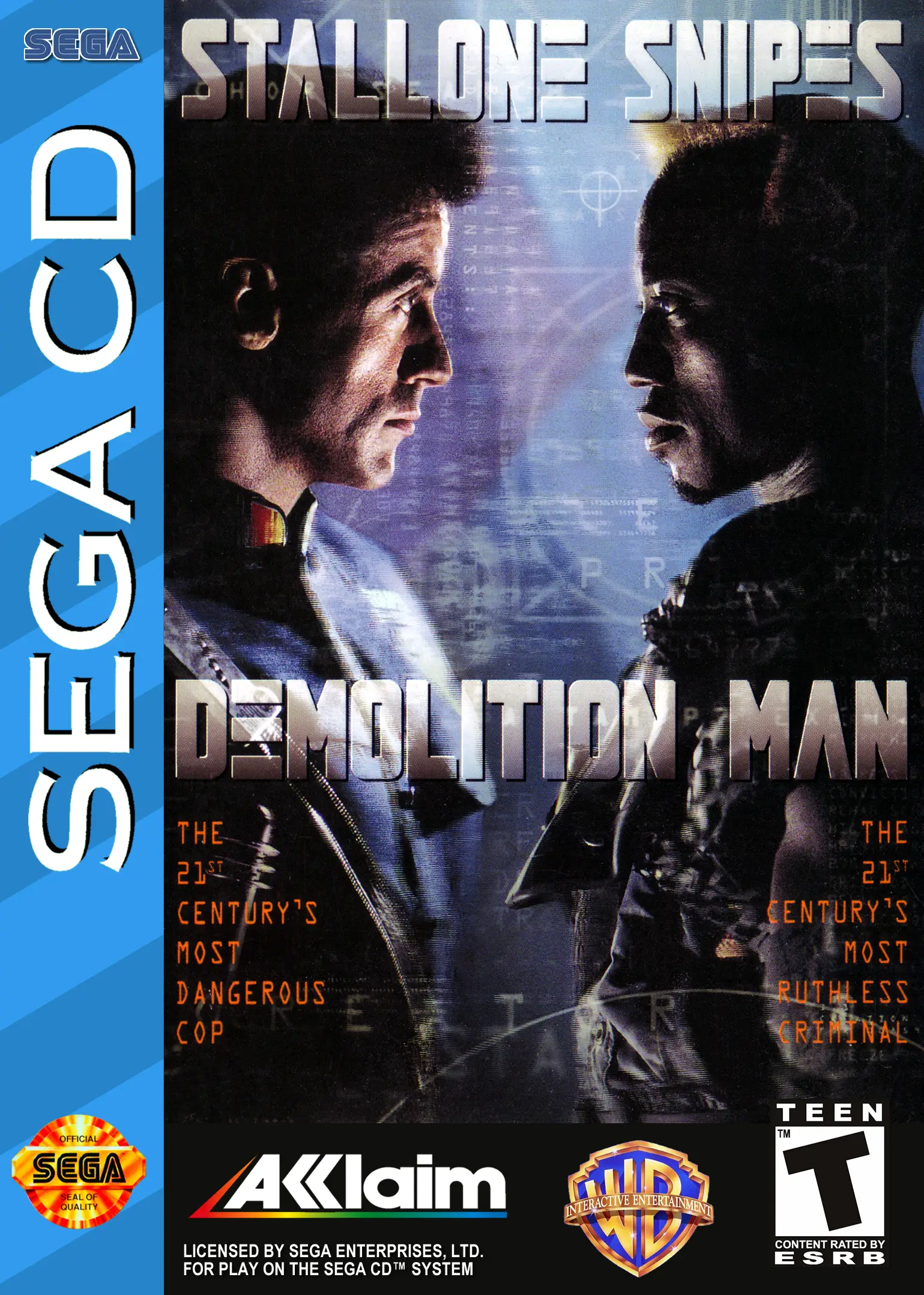 Capa de Demolition Man